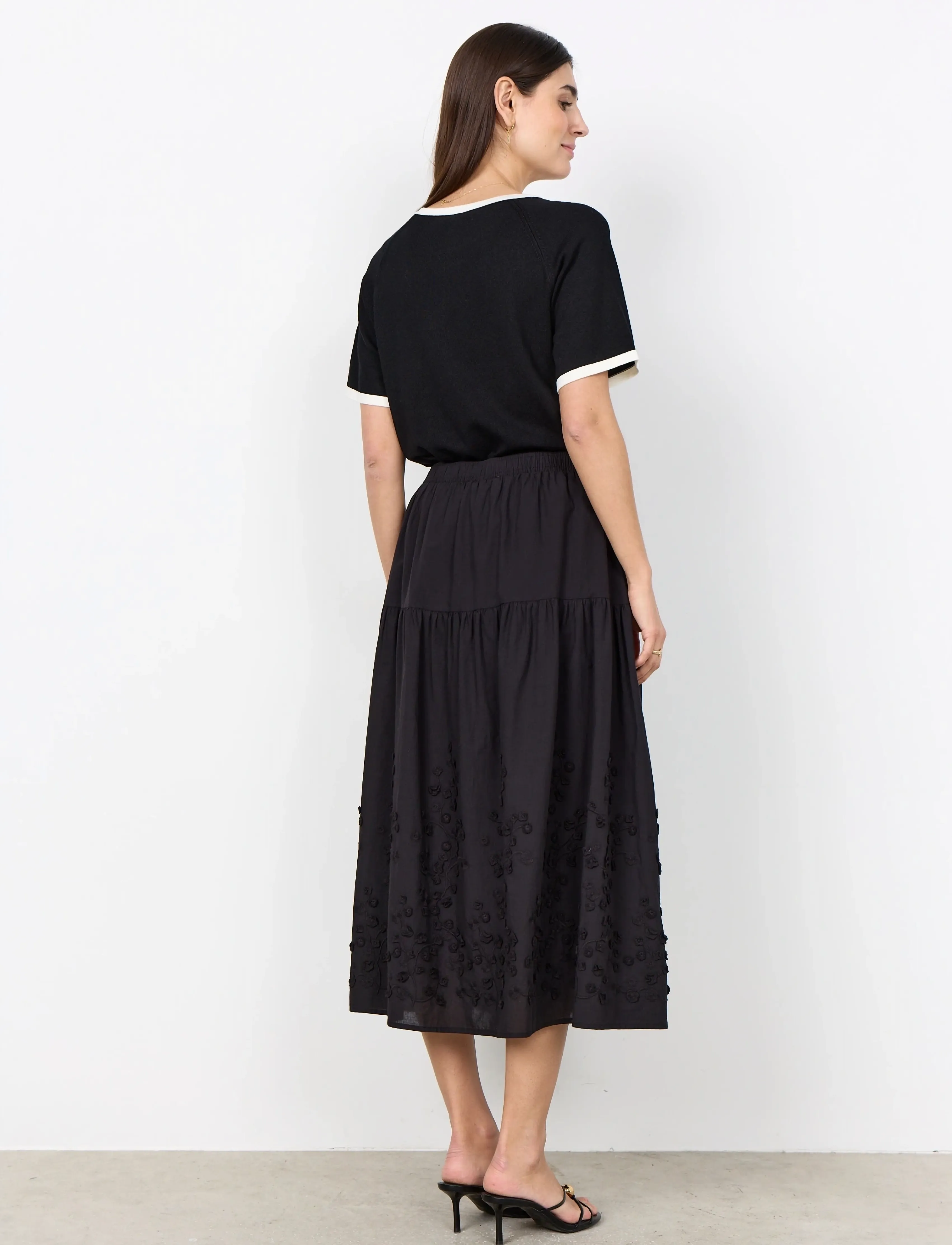 Soyaconcept - SC-FAHIMA - midi nederdele - 9999 black - 4