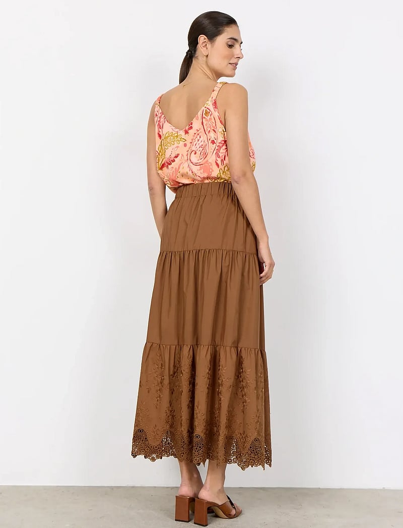 Soyaconcept - SC-NETTI - maxi röcke - 8710 toffee - 3
