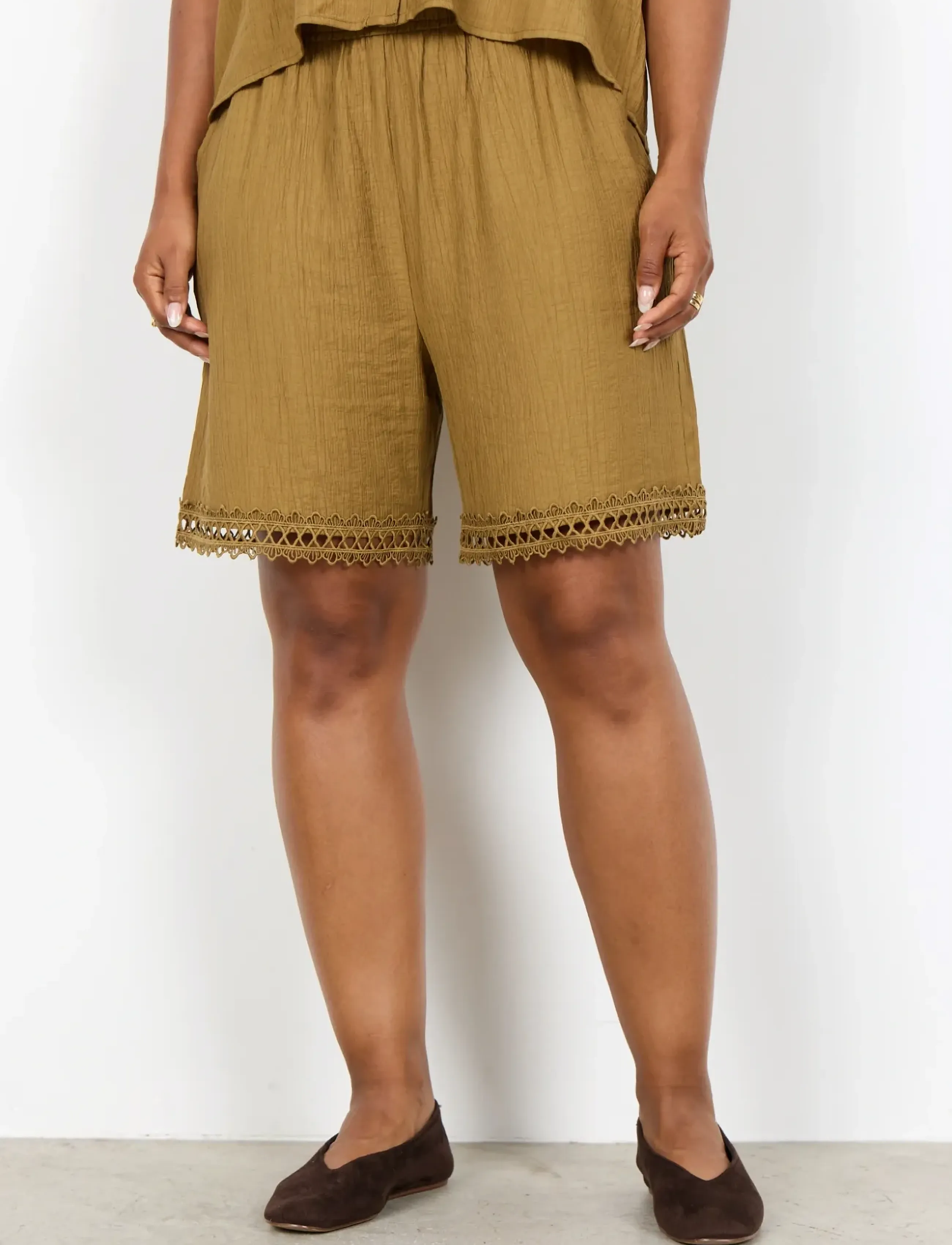 Soyaconcept - SC-FABRINA - casual shorts - 7120 butternut - 3