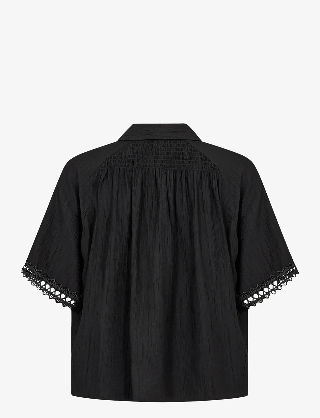 Soyaconcept - SC-FABRINA - kortærmede skjorter - 9999 black - 2