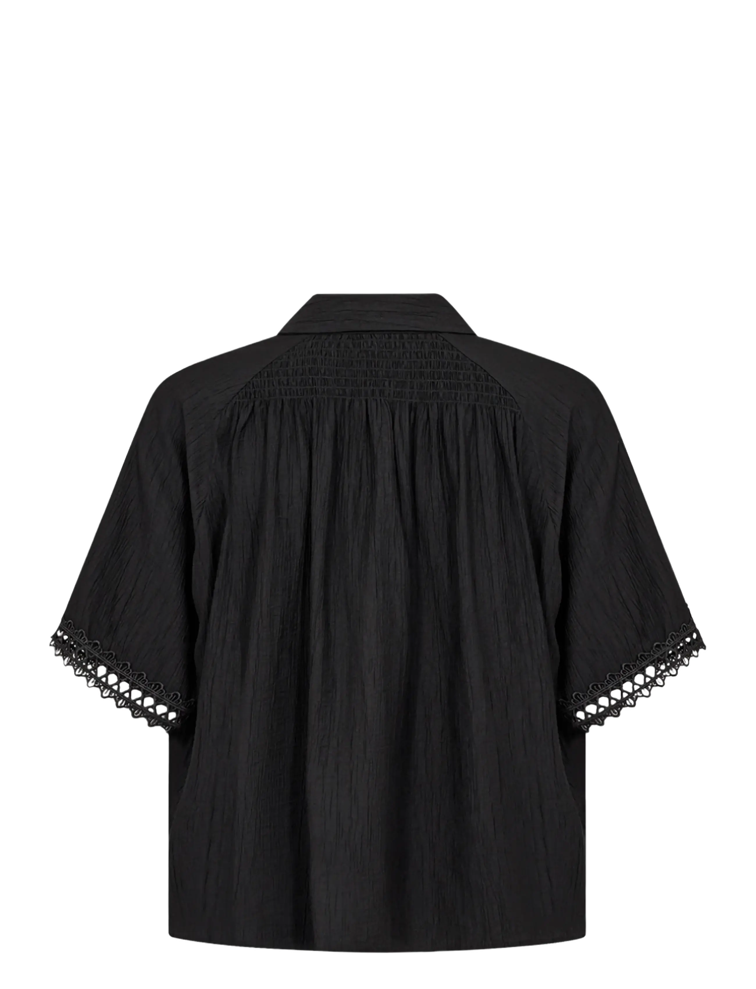 Soyaconcept - SC-FABRINA - kurzärmlige hemden - 9999 black - 2