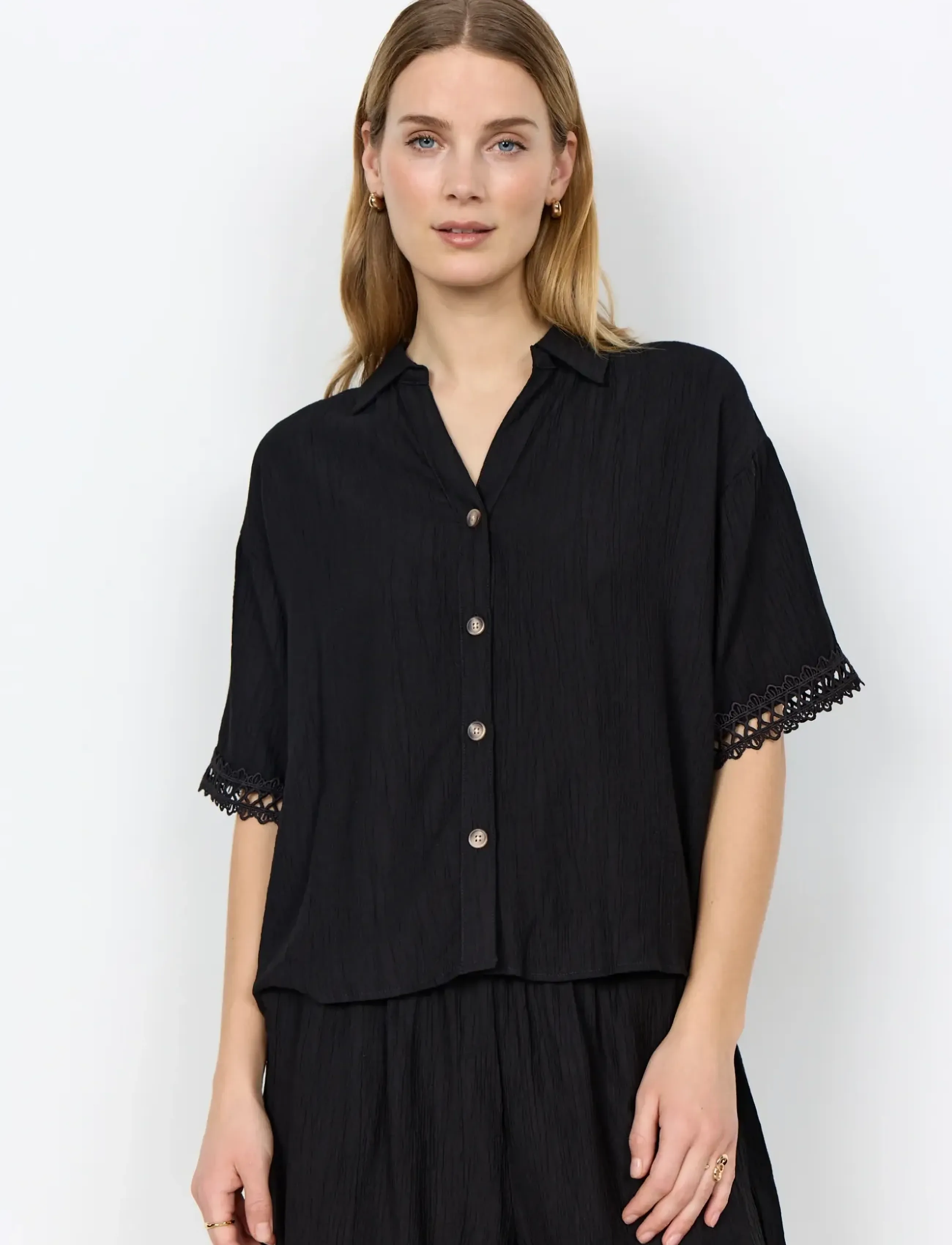 Soyaconcept SC-FABRINA - Skjortor - 9999 BLACK / black