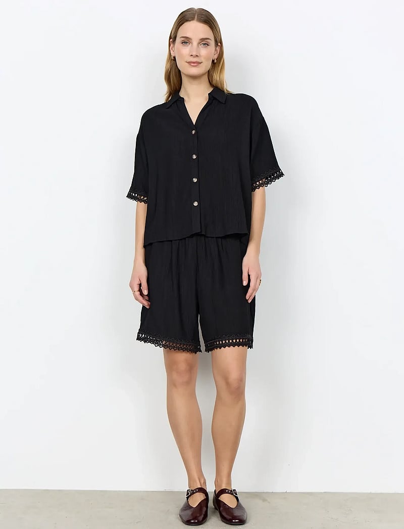 Soyaconcept - SC-FABRINA - kortærmede skjorter - 9999 black - 4
