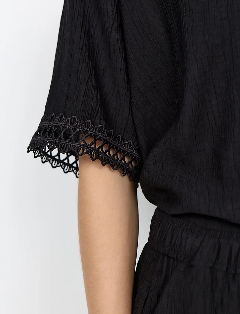 Soyaconcept - SC-FABRINA - kortærmede skjorter - 9999 black - 5