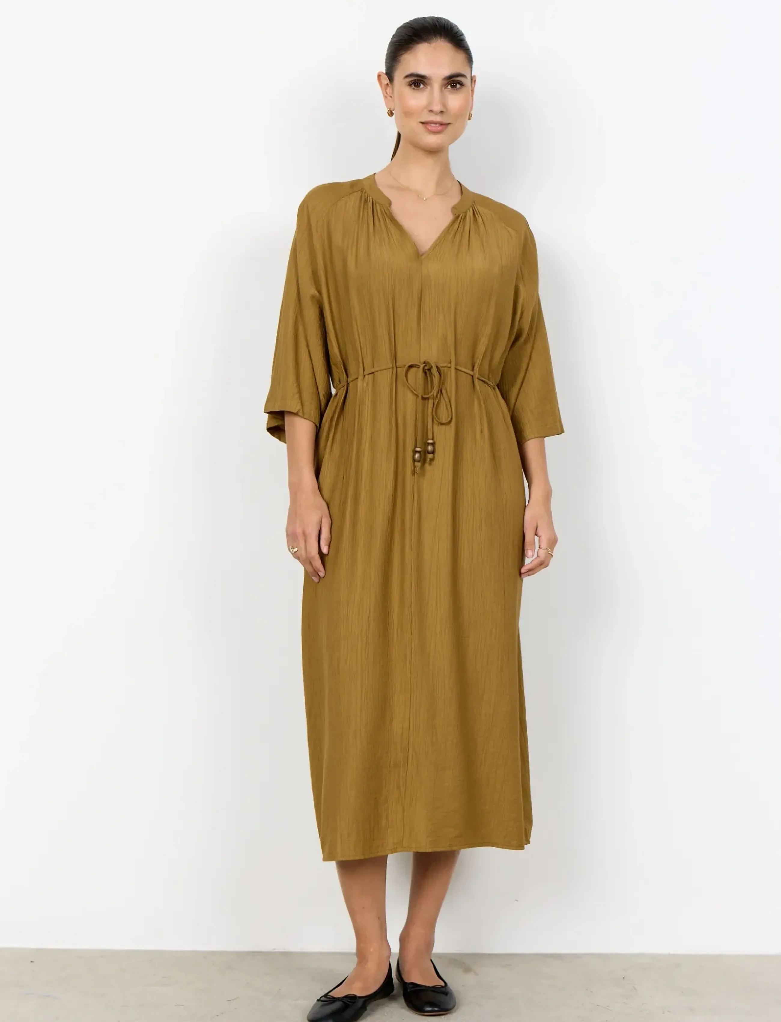 Soyaconcept - SC-FABRINA - sukienki letnie - 7120 butternut - 4