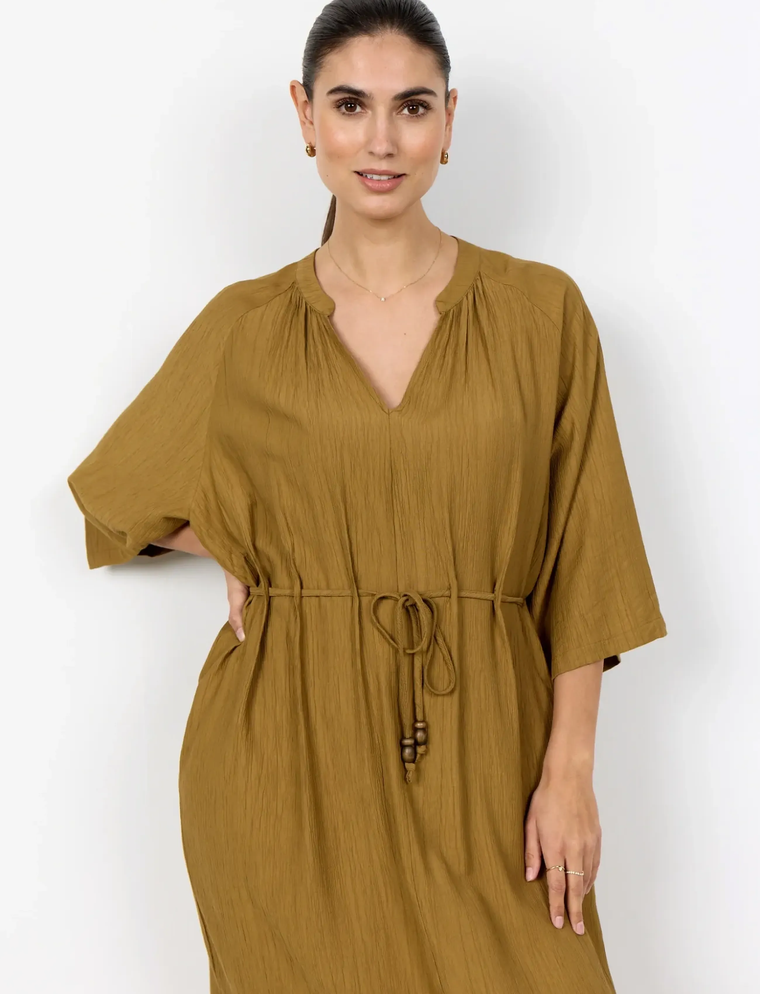 Soyaconcept - SC-FABRINA - sukienki letnie - 7120 butternut - 5
