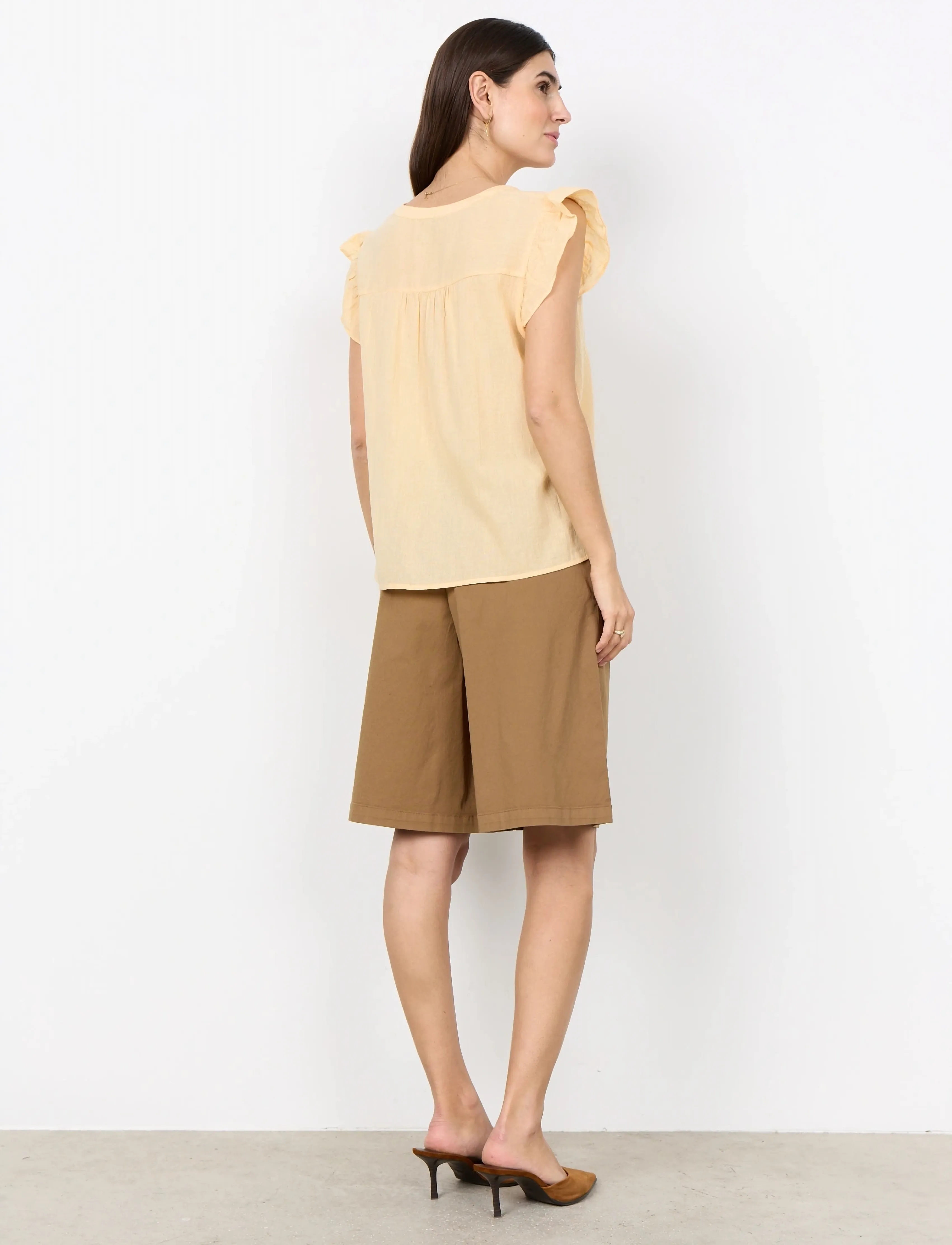 Soyaconcept - SC-FABIANA - stutterma blússur - 3020 golden fleece - 4