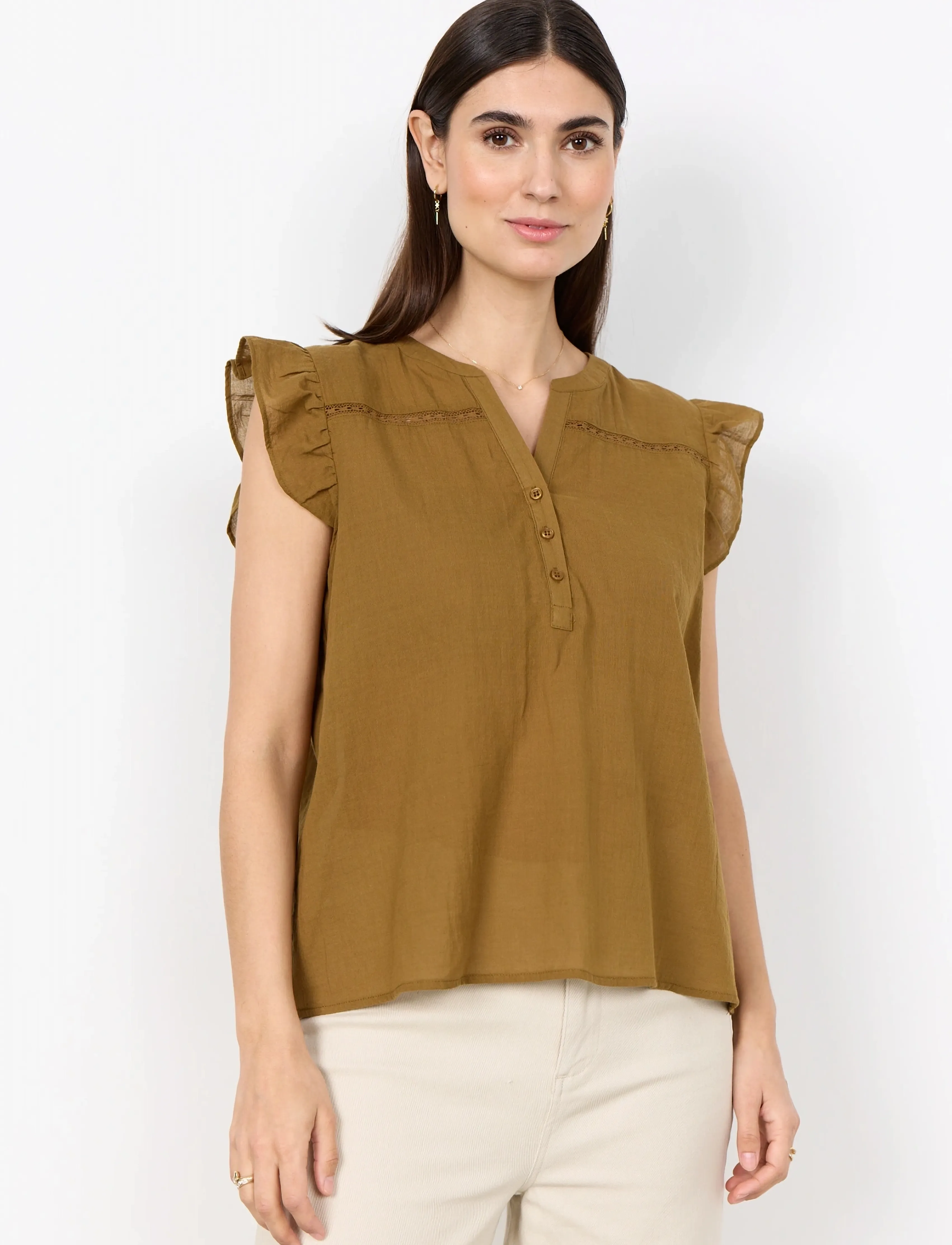 Soyaconcept SC-FABIANA - Blusar & Skjortor - 7120 BUTTERNUT / brown