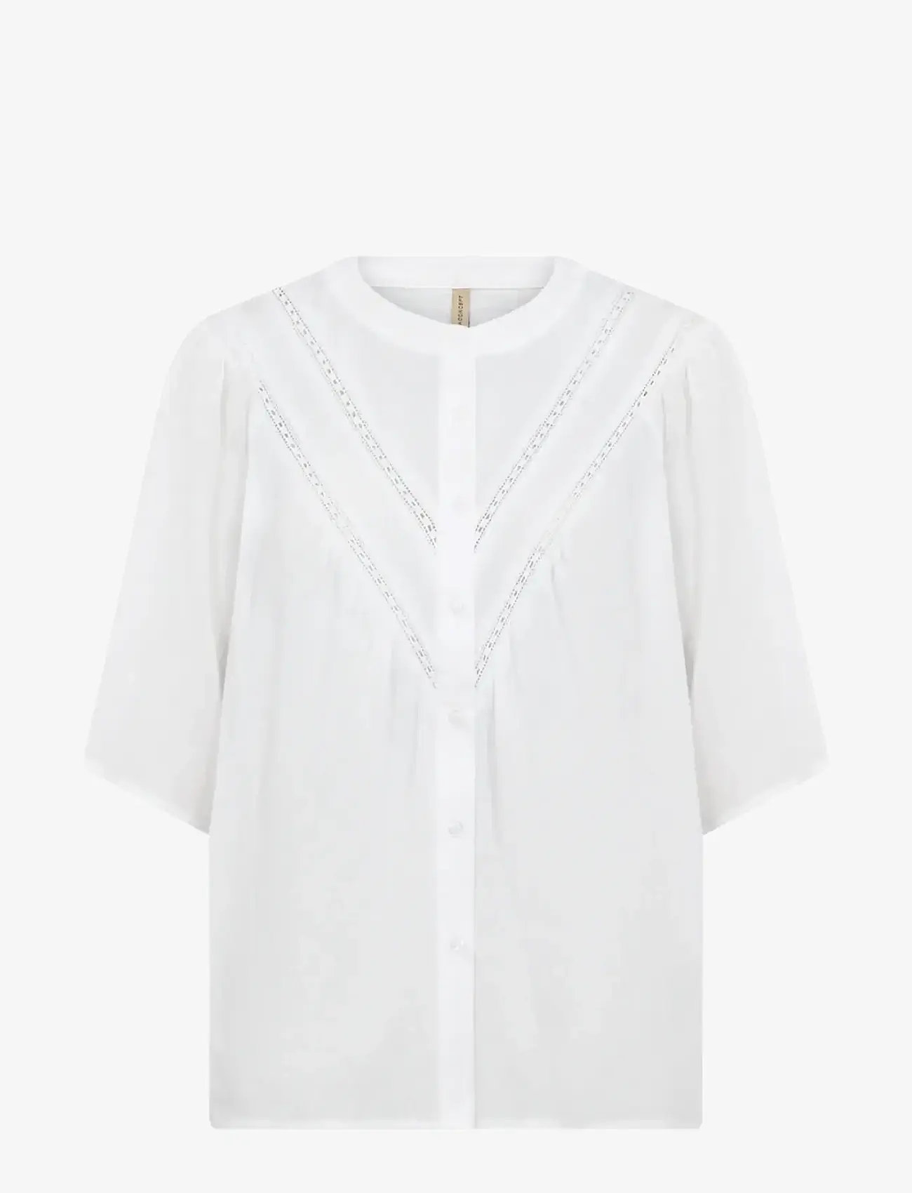 Soyaconcept - SC-FABIANA - kortærmede skjorter - 1000 white - 1