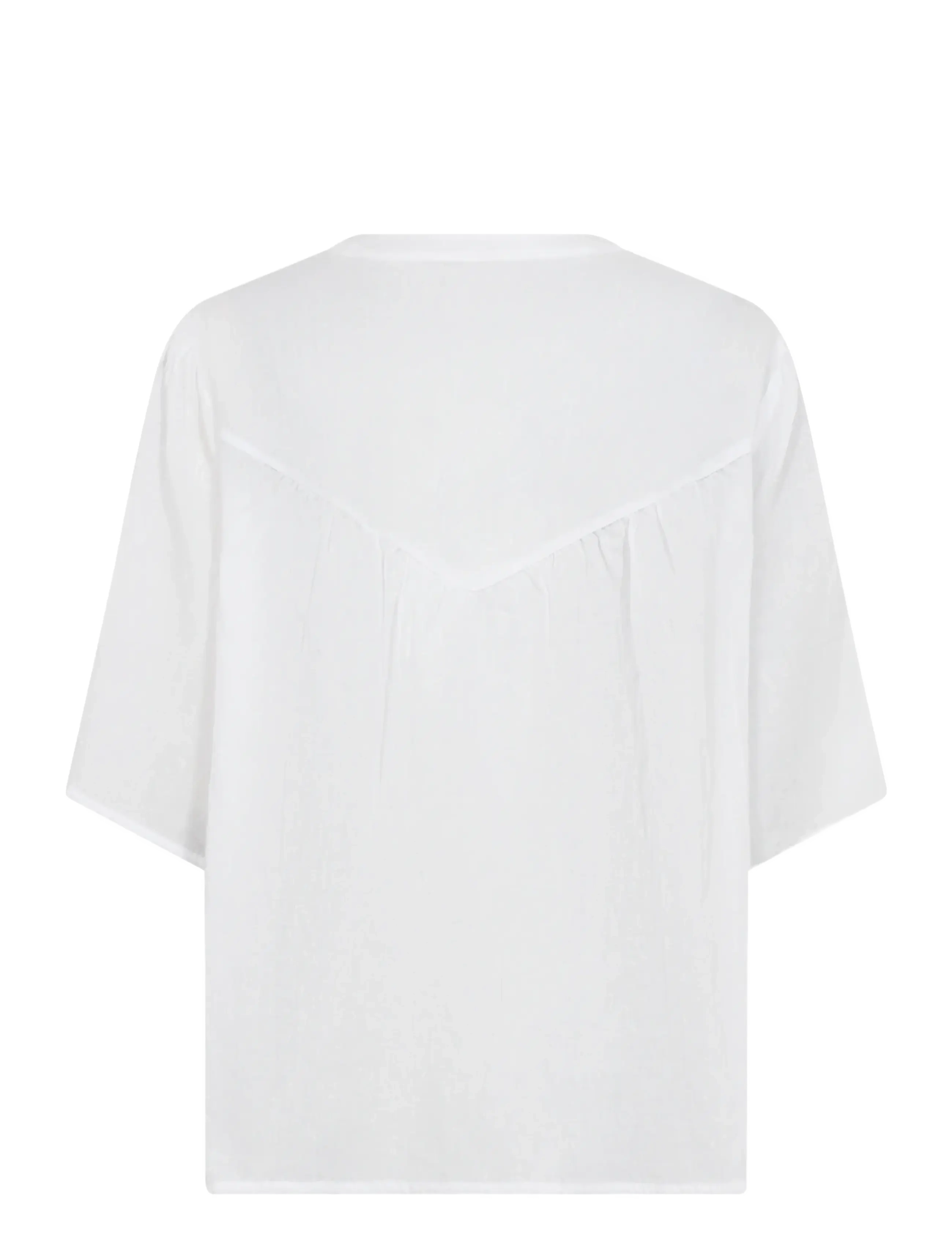 Soyaconcept - SC-FABIANA - lühikeste varrukatega särgid - 1000 white - 2