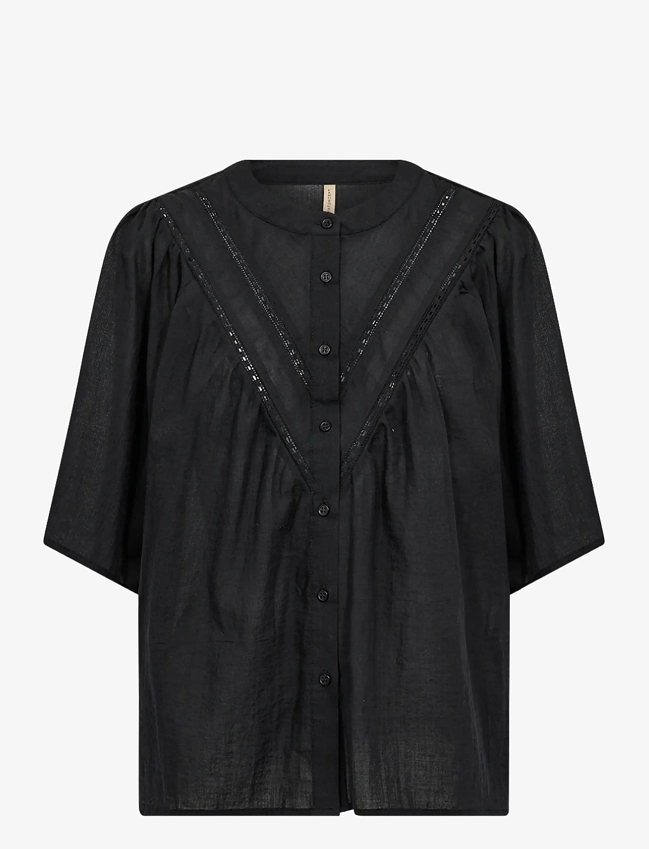 Soyaconcept - SC-FABIANA - kortærmede skjorter - 9999 black - 1