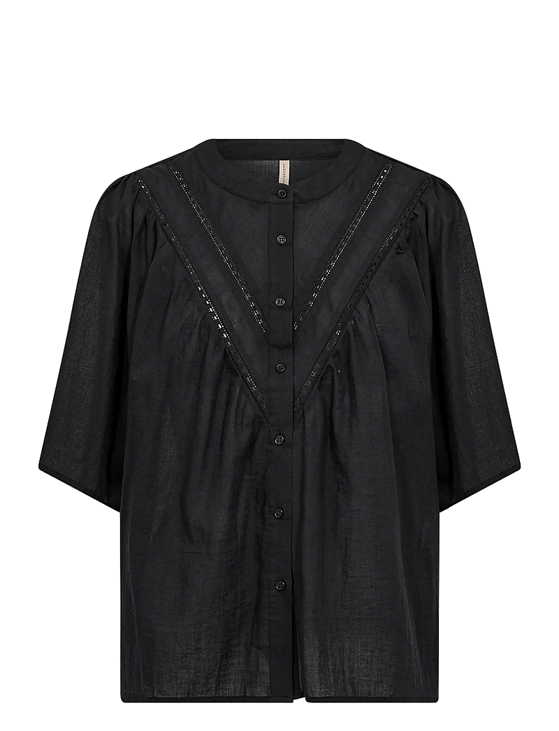 Soyaconcept - SC-FABIANA - kortærmede skjorter - 9999 black - 1