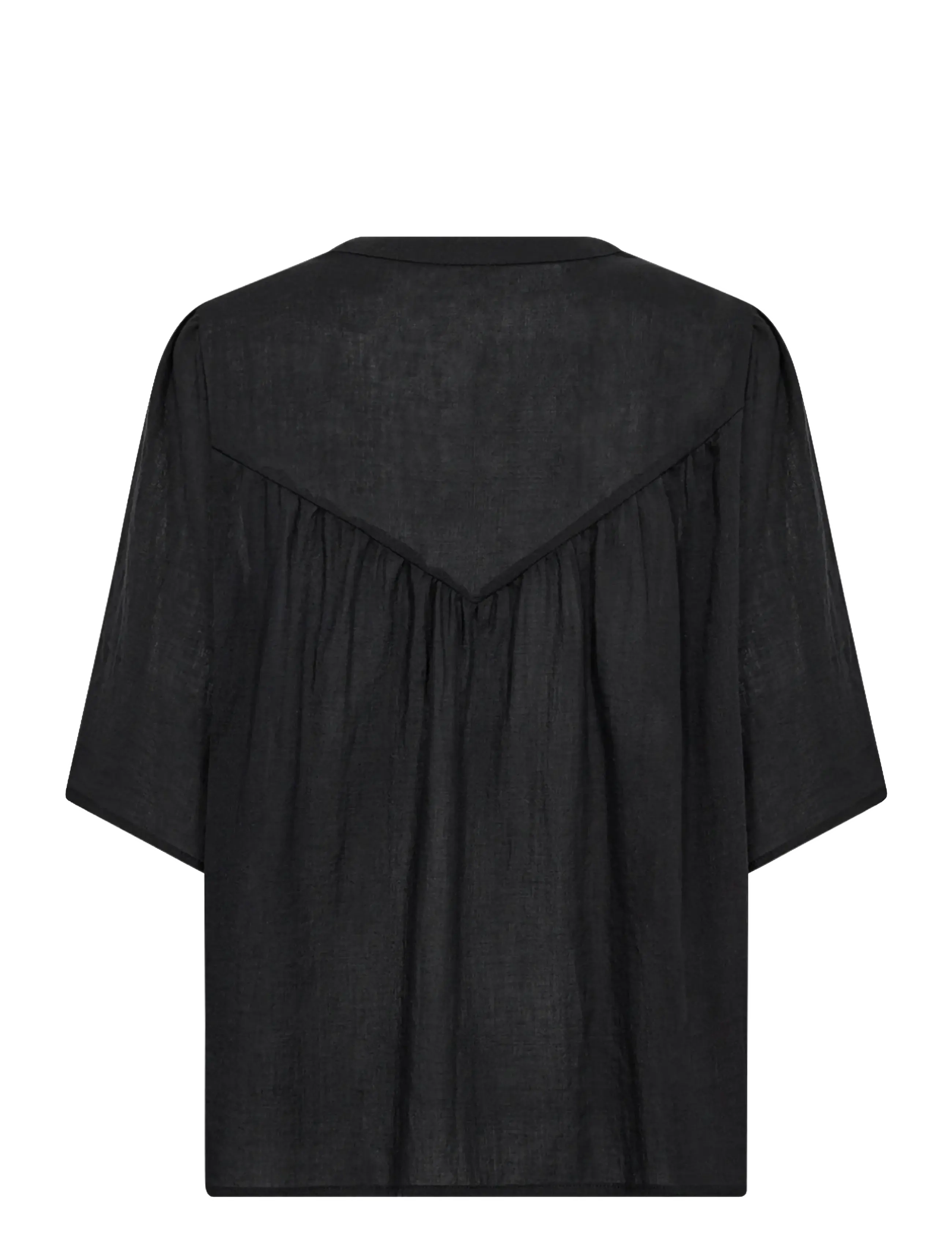 Soyaconcept - SC-FABIANA - lühikeste varrukatega särgid - 9999 black - 2