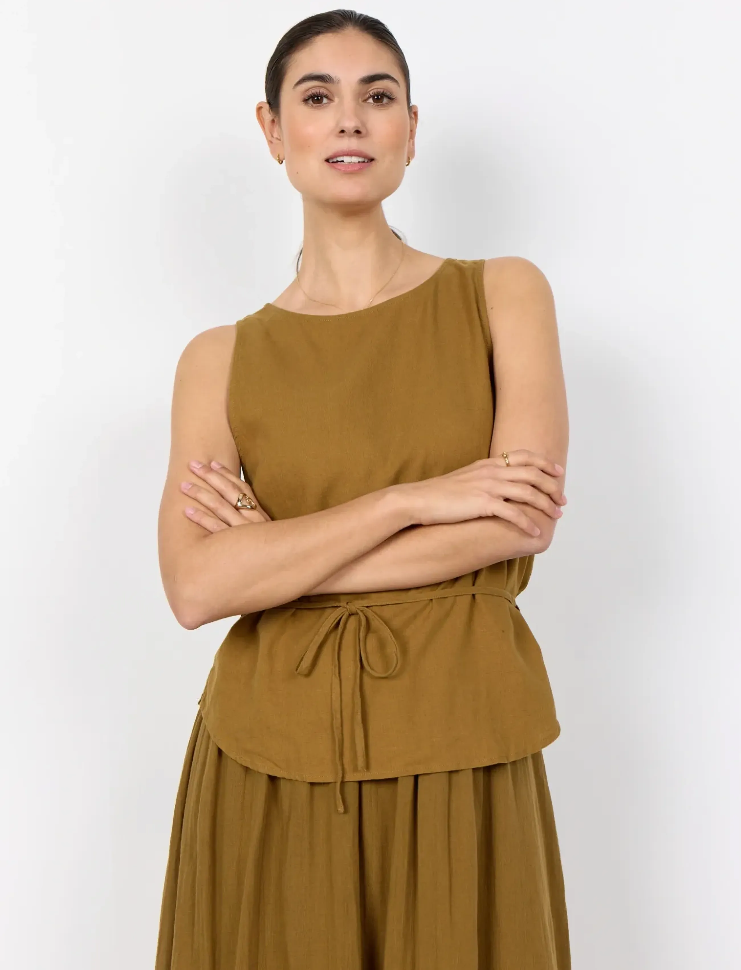 Soyaconcept SC-INA - T-shirts & Toppe - 7120 BUTTERNUT / brown