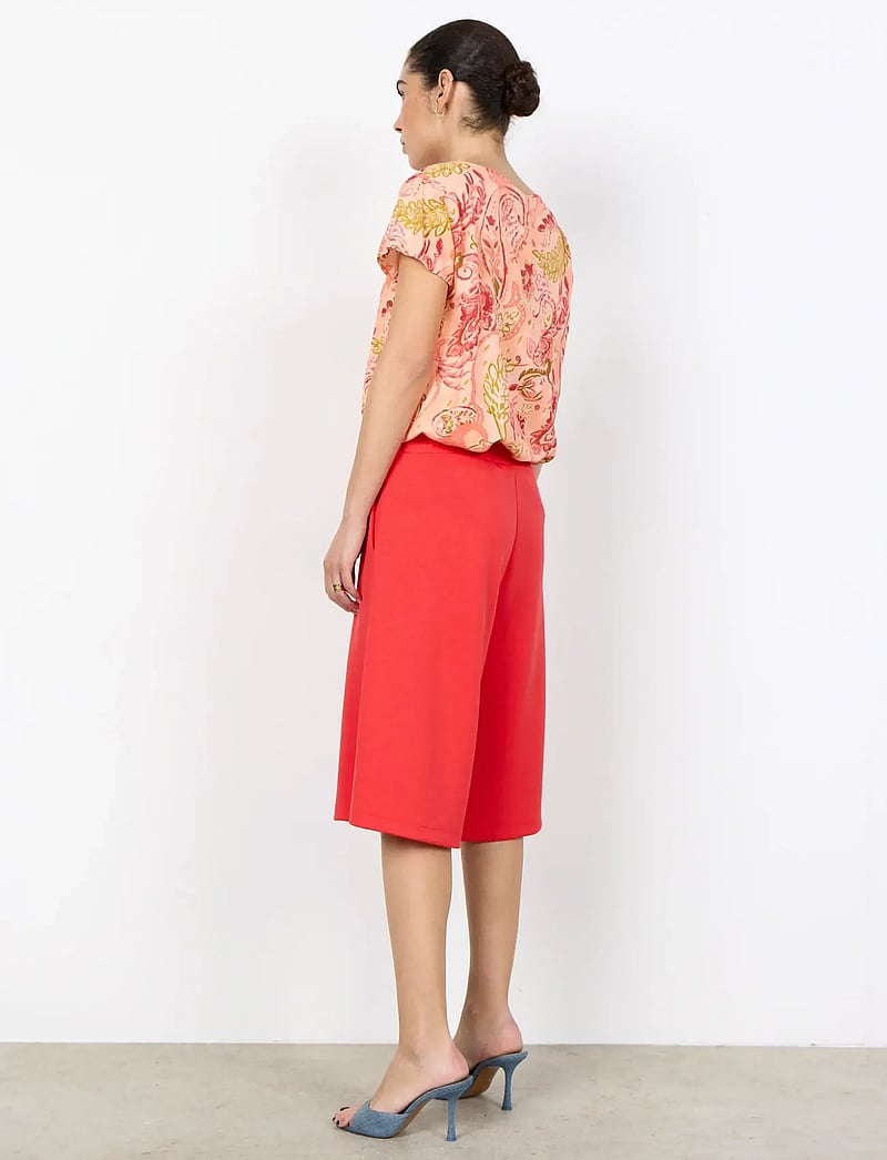 Soyaconcept - SC-FANETH - kortærmede bluser - 3212 salmon combi - 3