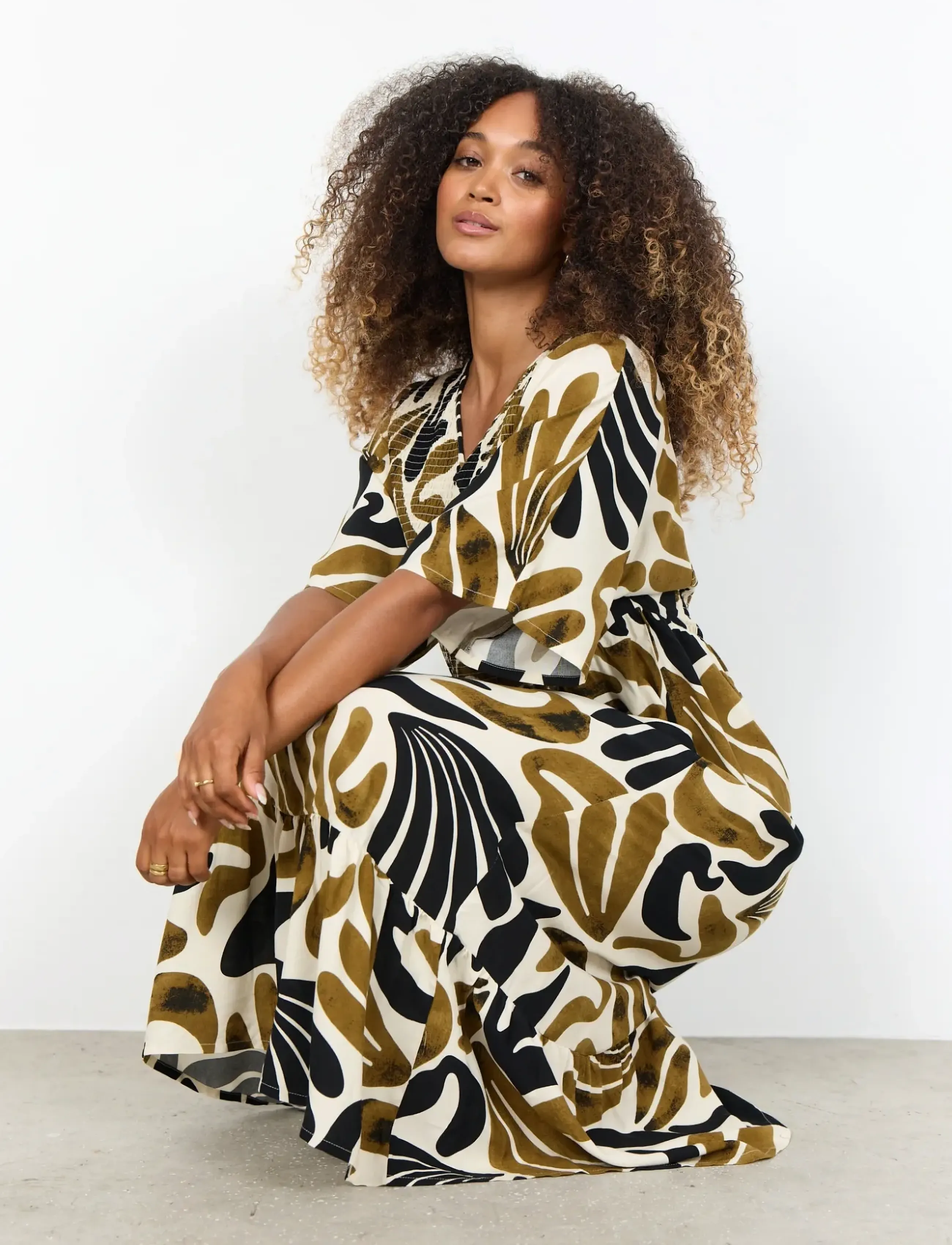 Soyaconcept SC-FELDI - Clothing - 7120 BUTTERNUT COMBI / brown