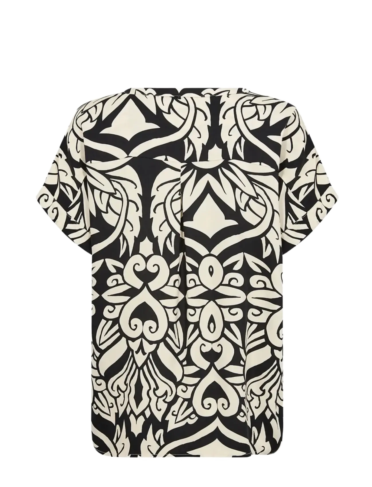 Soyaconcept - SC-FELONE - kurzämlige blusen - 9999 black combi - 2