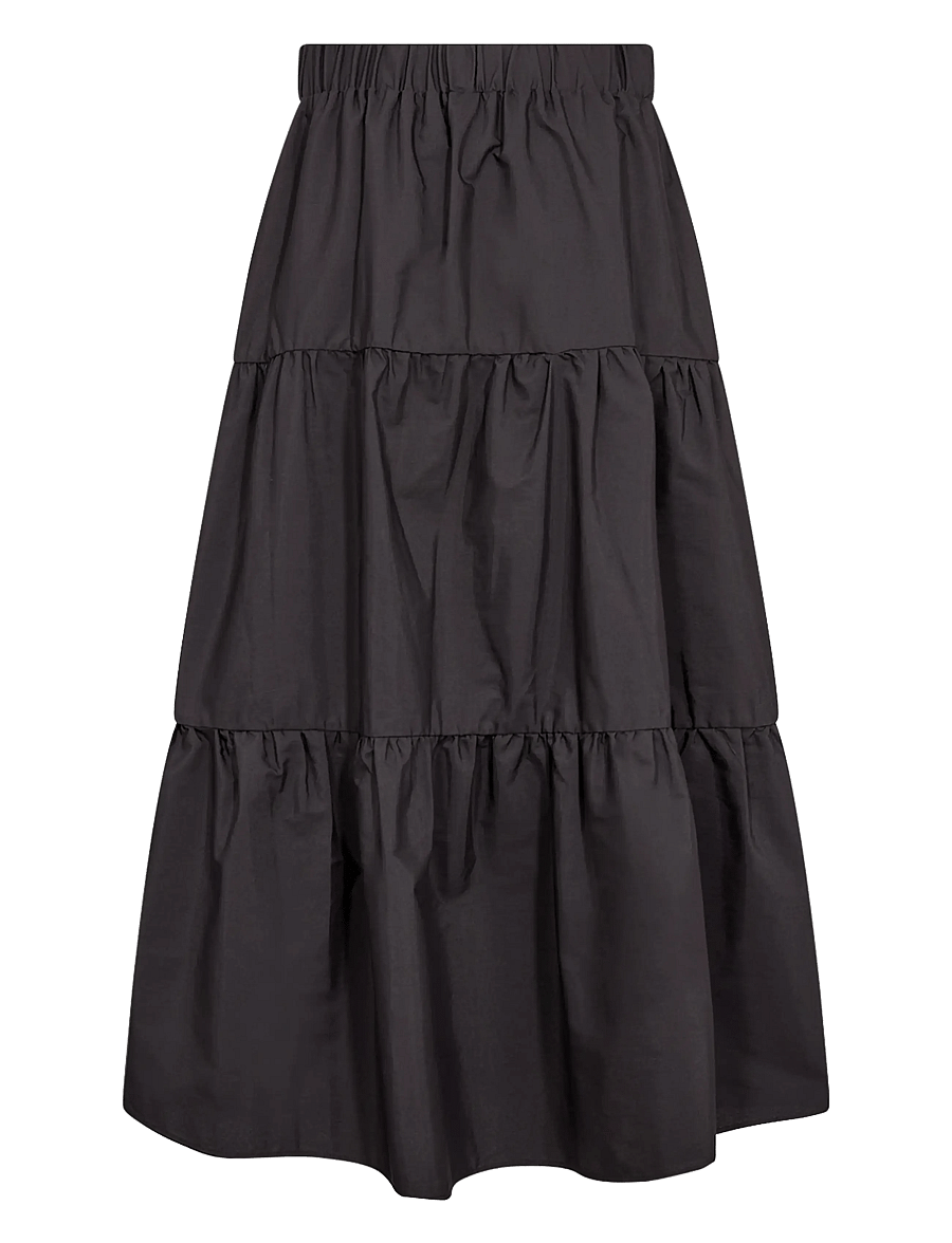 Soyaconcept - SC-NETTI - midi-röcke - 9999 black - 2