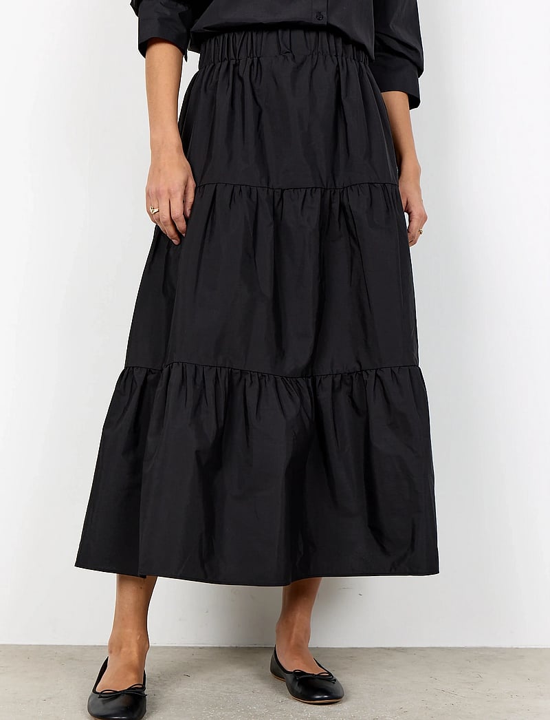 Soyaconcept - SC-NETTI - midi nederdele - 9999 black - 4