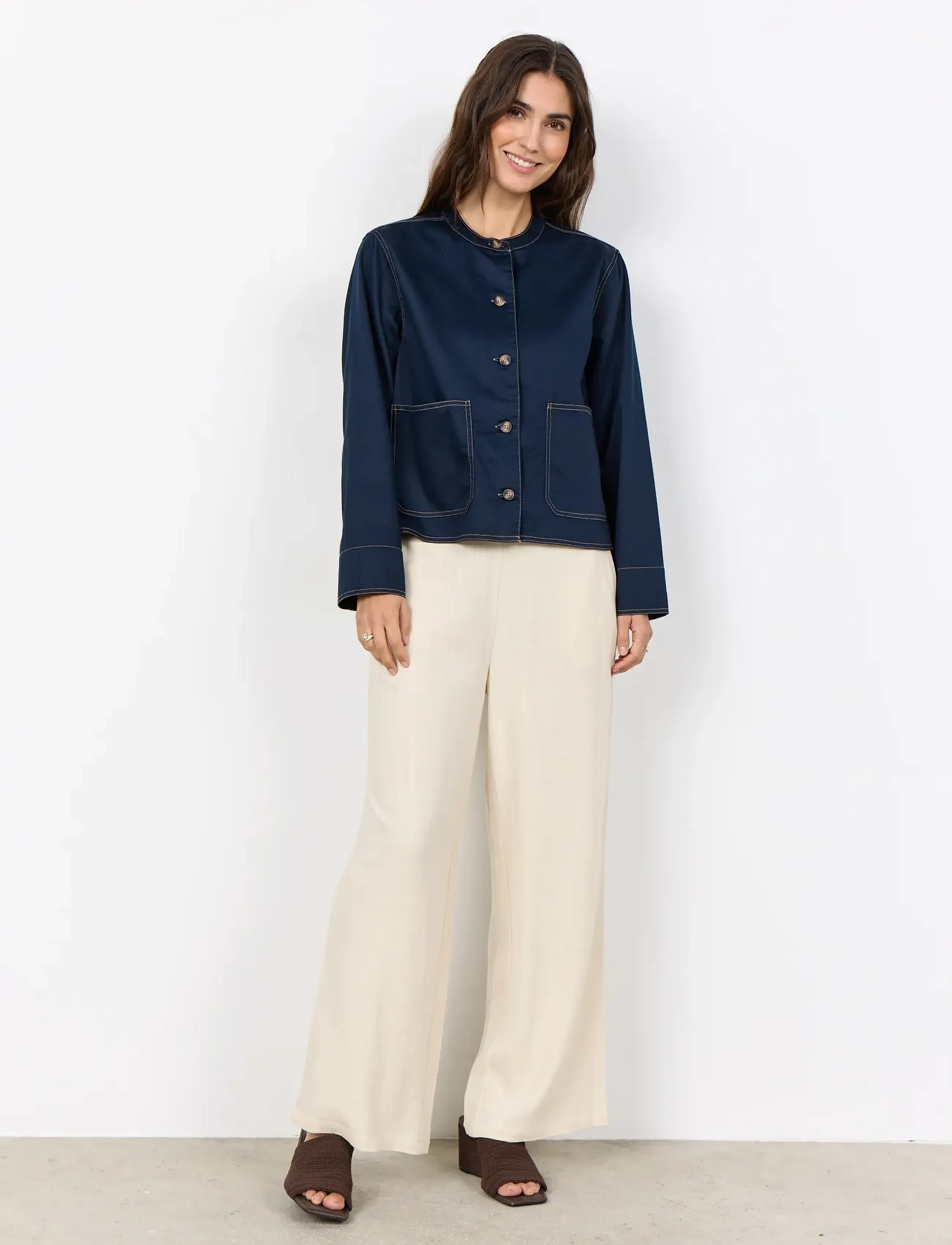 Soyaconcept - SC-AKILA - frühlingsjacken - 6910 navy - 3
