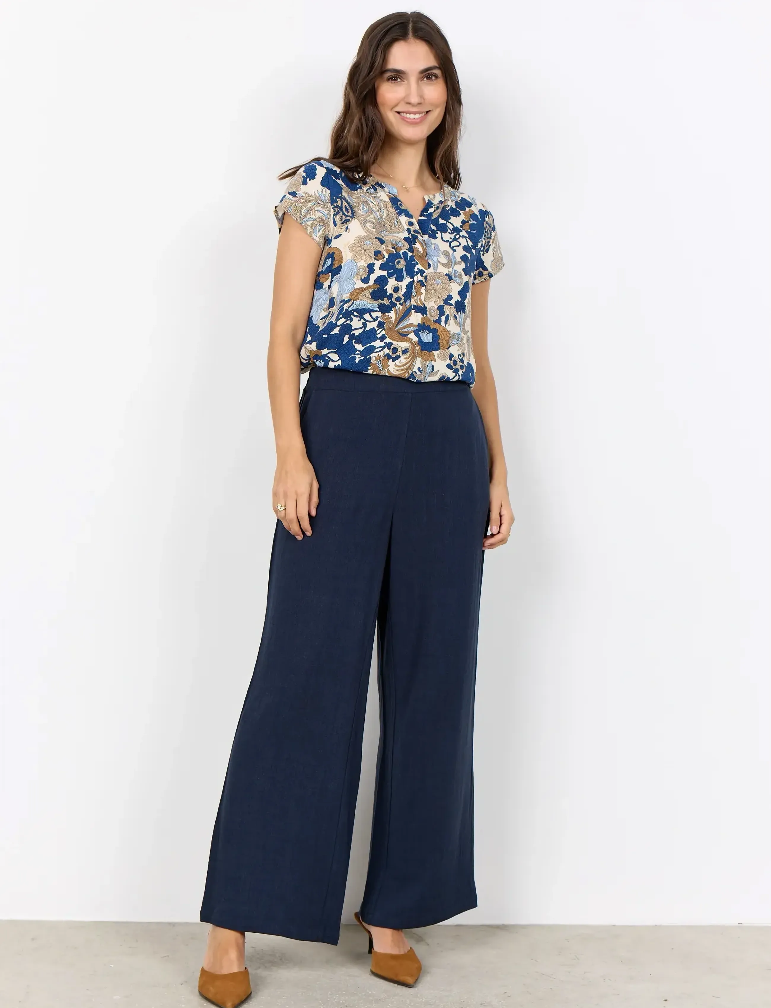 Soyaconcept SC-CANNIE SOLID - Hosen - 6910 NAVY / navy