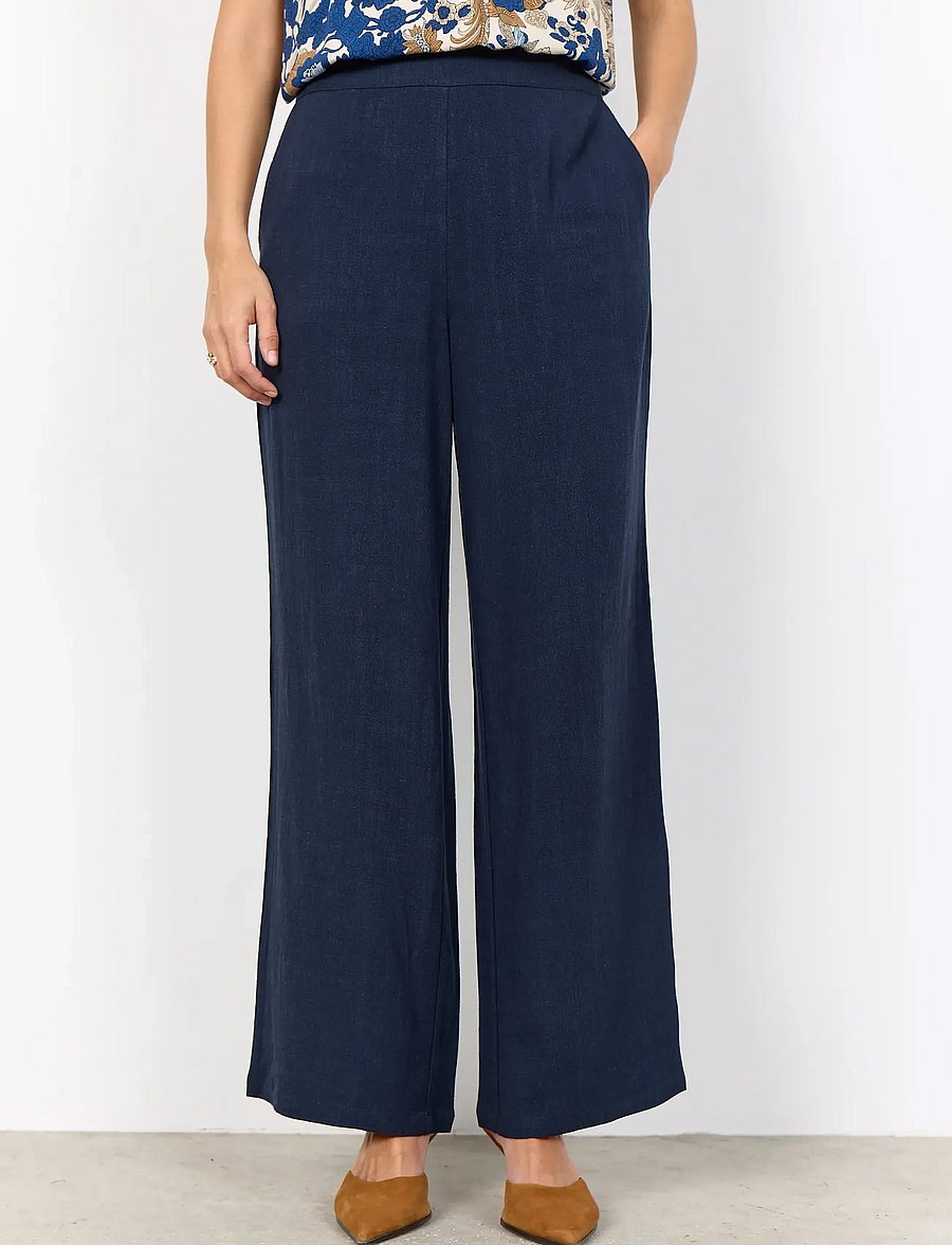 Soyaconcept - SC-CANNIE SOLID - culottes - 6910 navy - 3