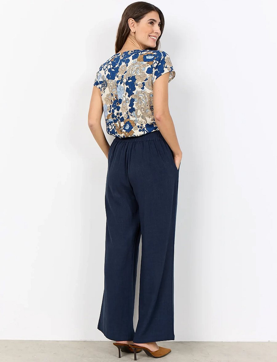 Soyaconcept - SC-CANNIE SOLID - culottes - 6910 navy - 4
