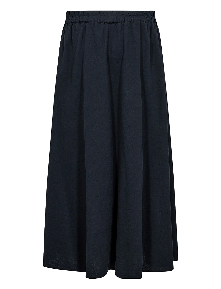 Soyaconcept - SC-CISSIE - midi kjolar - 6910 navy - 1