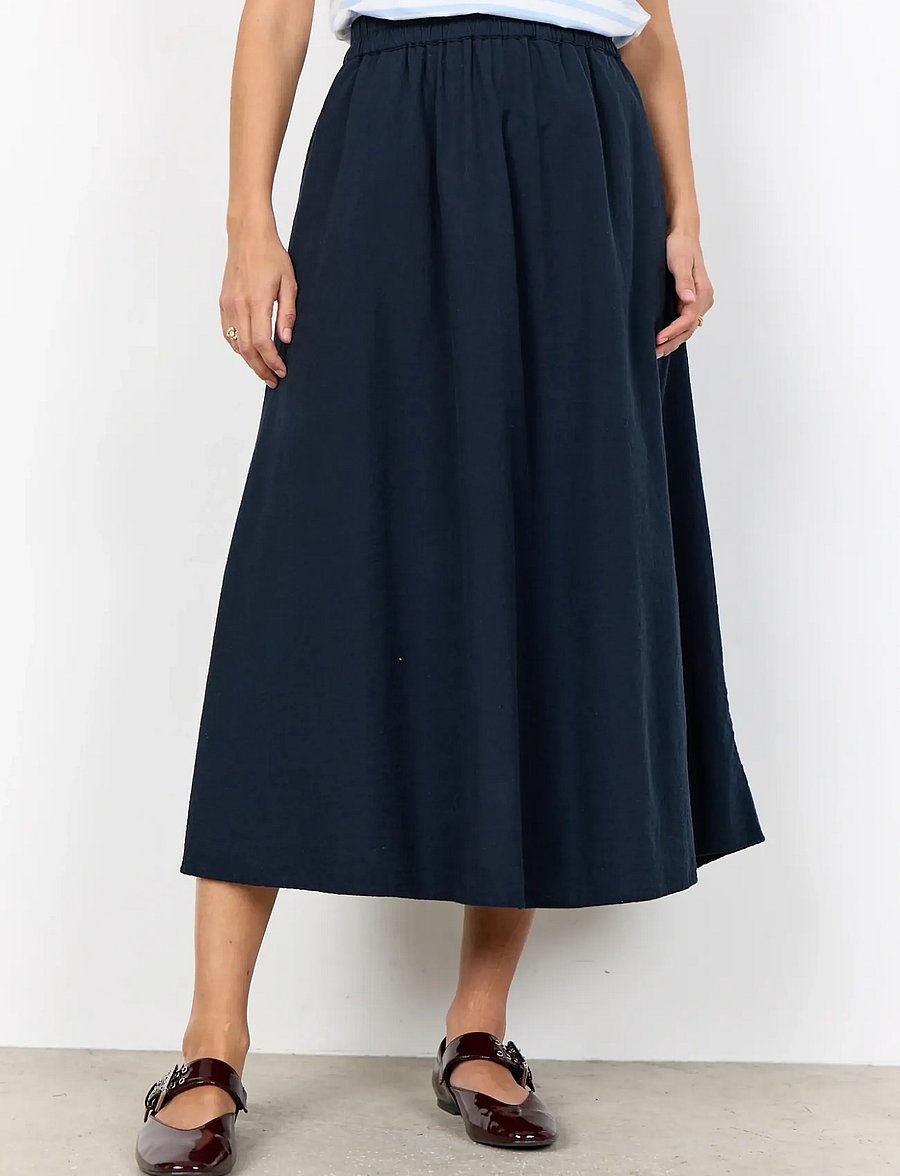 Soyaconcept - SC-CISSIE - midi kjolar - 6910 navy - 2