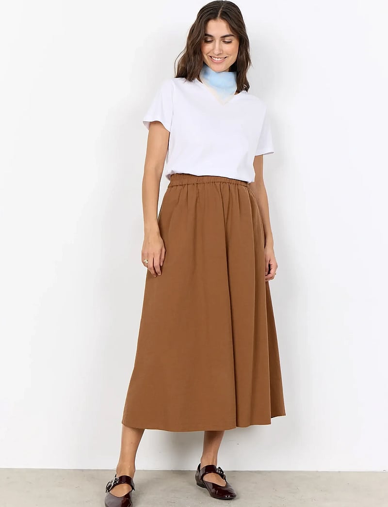 Soyaconcept - SC-CISSIE - midi-röcke - 8710 toffee - 4