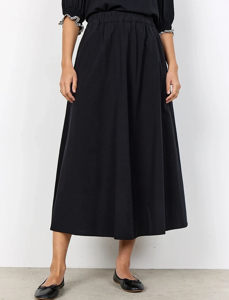 Soyaconcept - SC-CISSIE - midi kjolar - 9999 black - 3