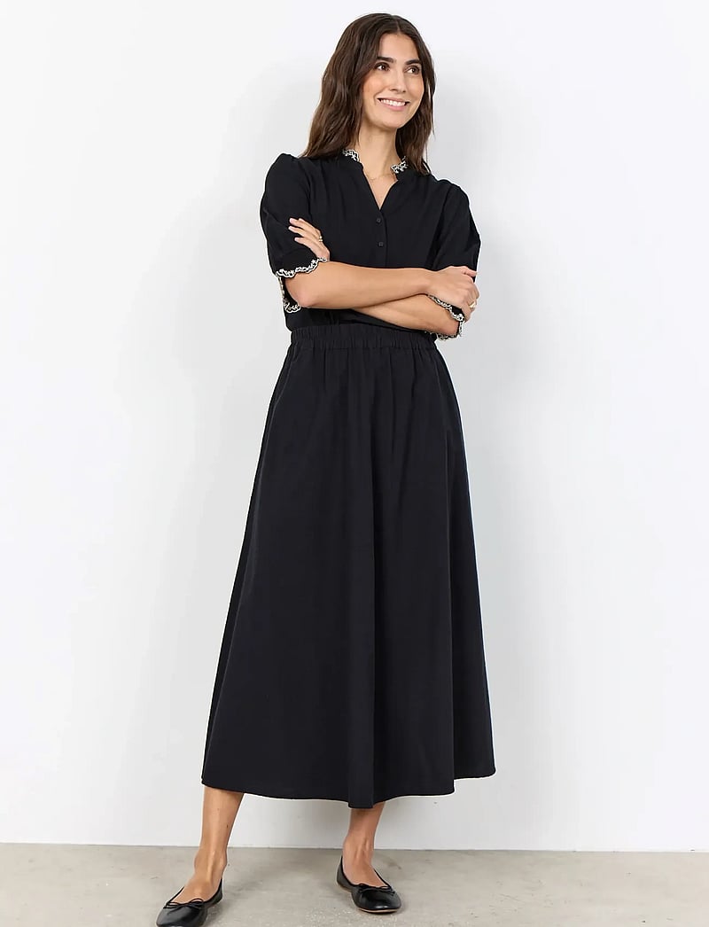 Soyaconcept - SC-CISSIE - midi kjolar - 9999 black - 4