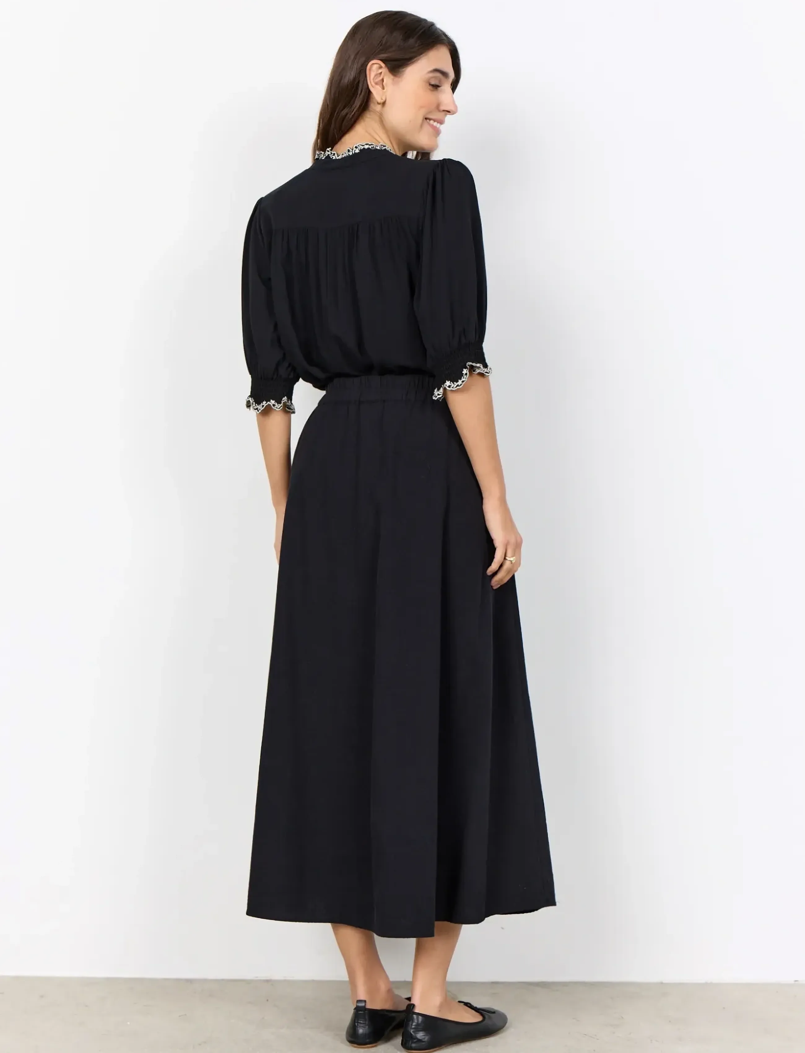 Soyaconcept - SC-CISSIE - midi kjolar - 9999 black - 5