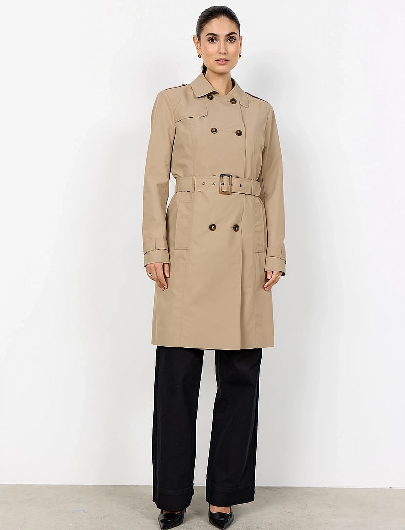 Soyaconcept - SC-SEVIN - trenchcoats - 8030 camel - 3