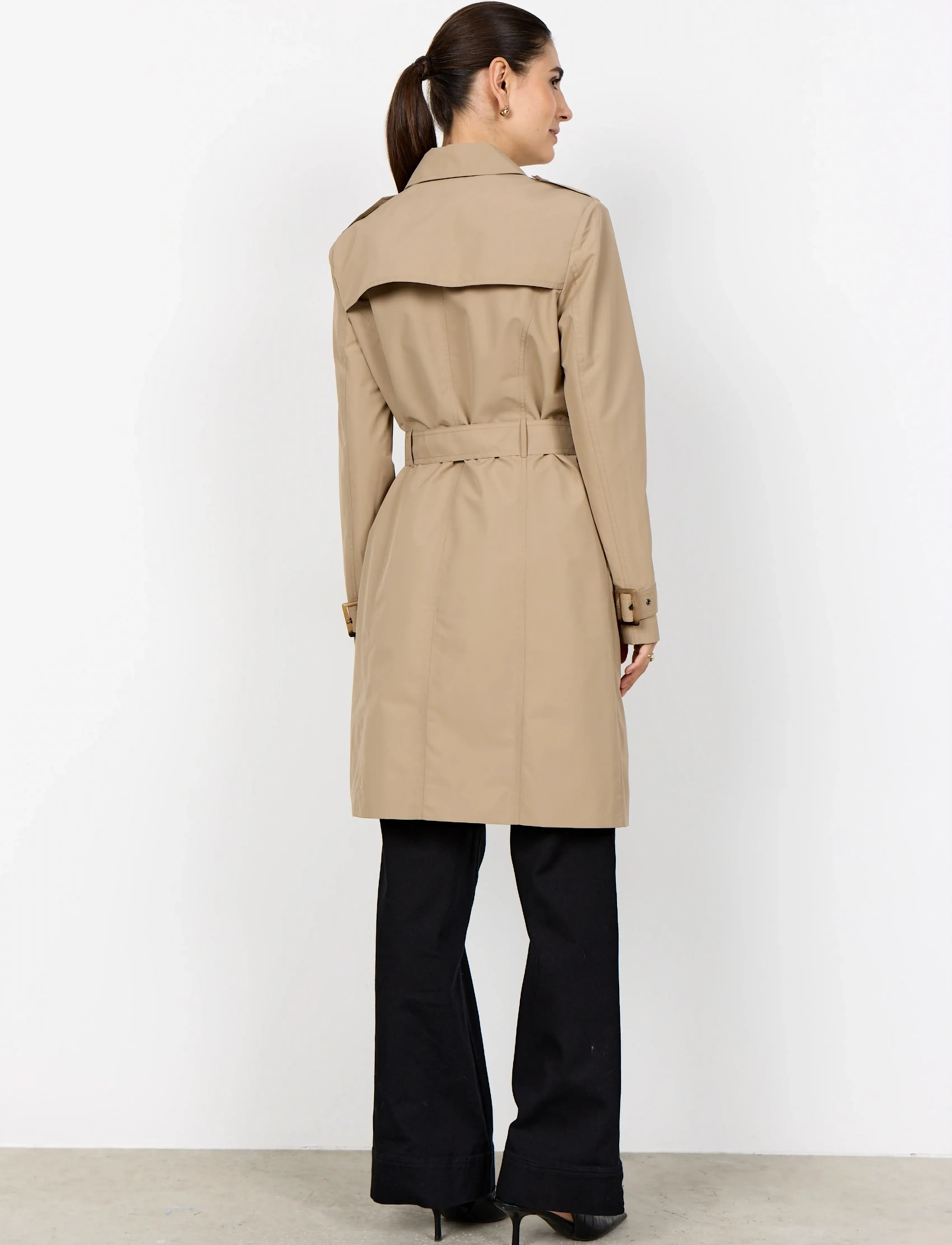 Soyaconcept - SC-SEVIN - trenchcoats - 8030 camel - 4