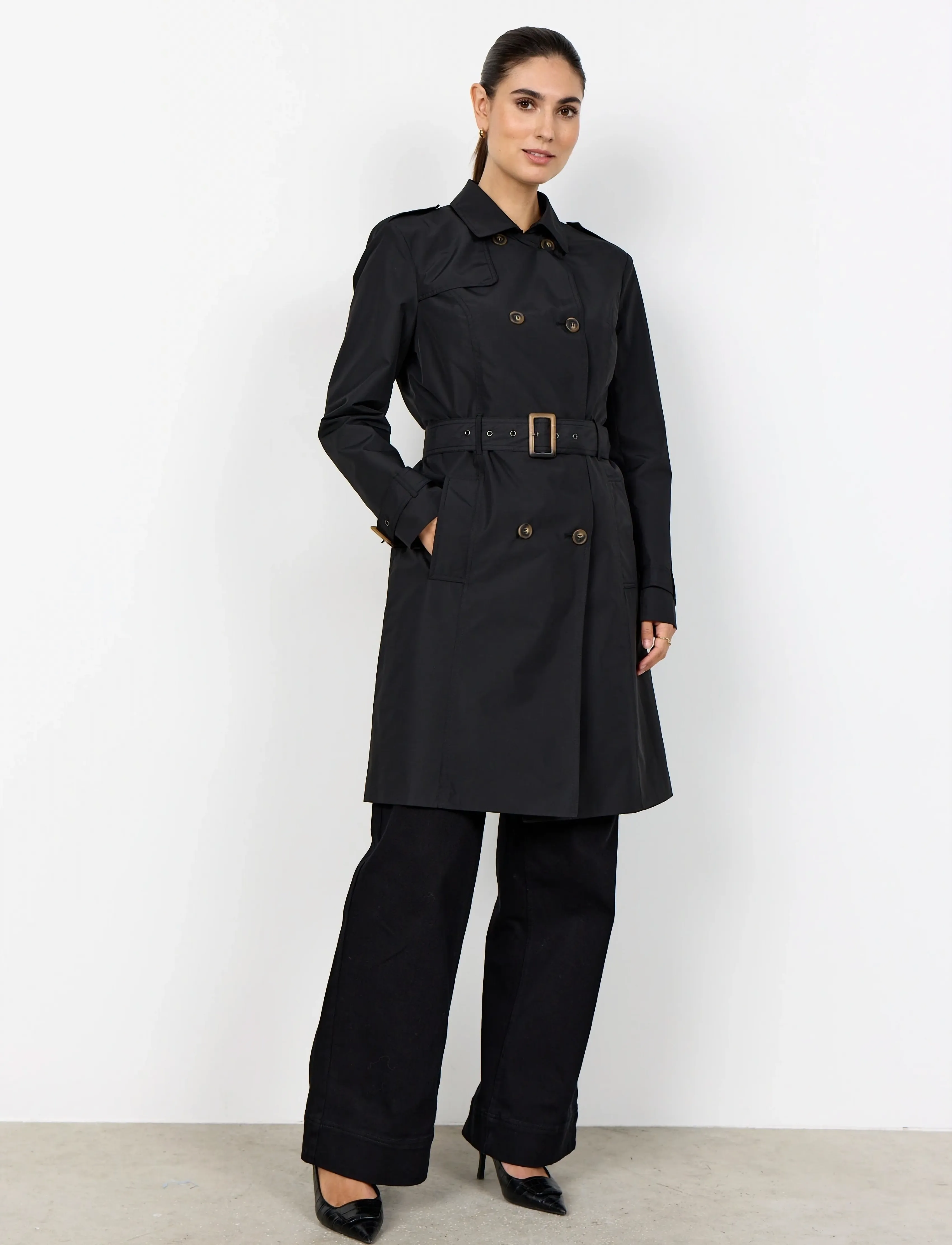 Soyaconcept - SC-SEVIN - vihmamantlid - 9999 black - 3