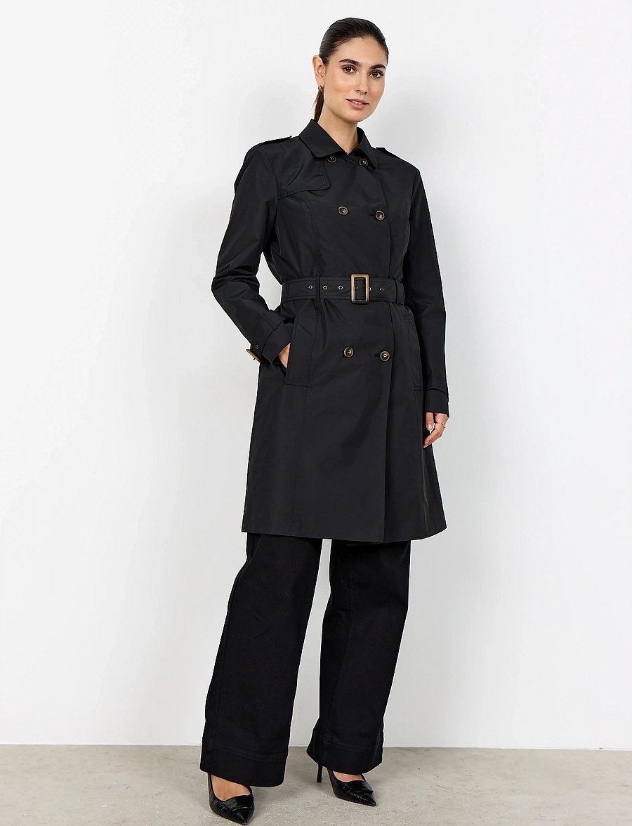 Soyaconcept - SC-SEVIN - trenchcoats - 9999 black - 3