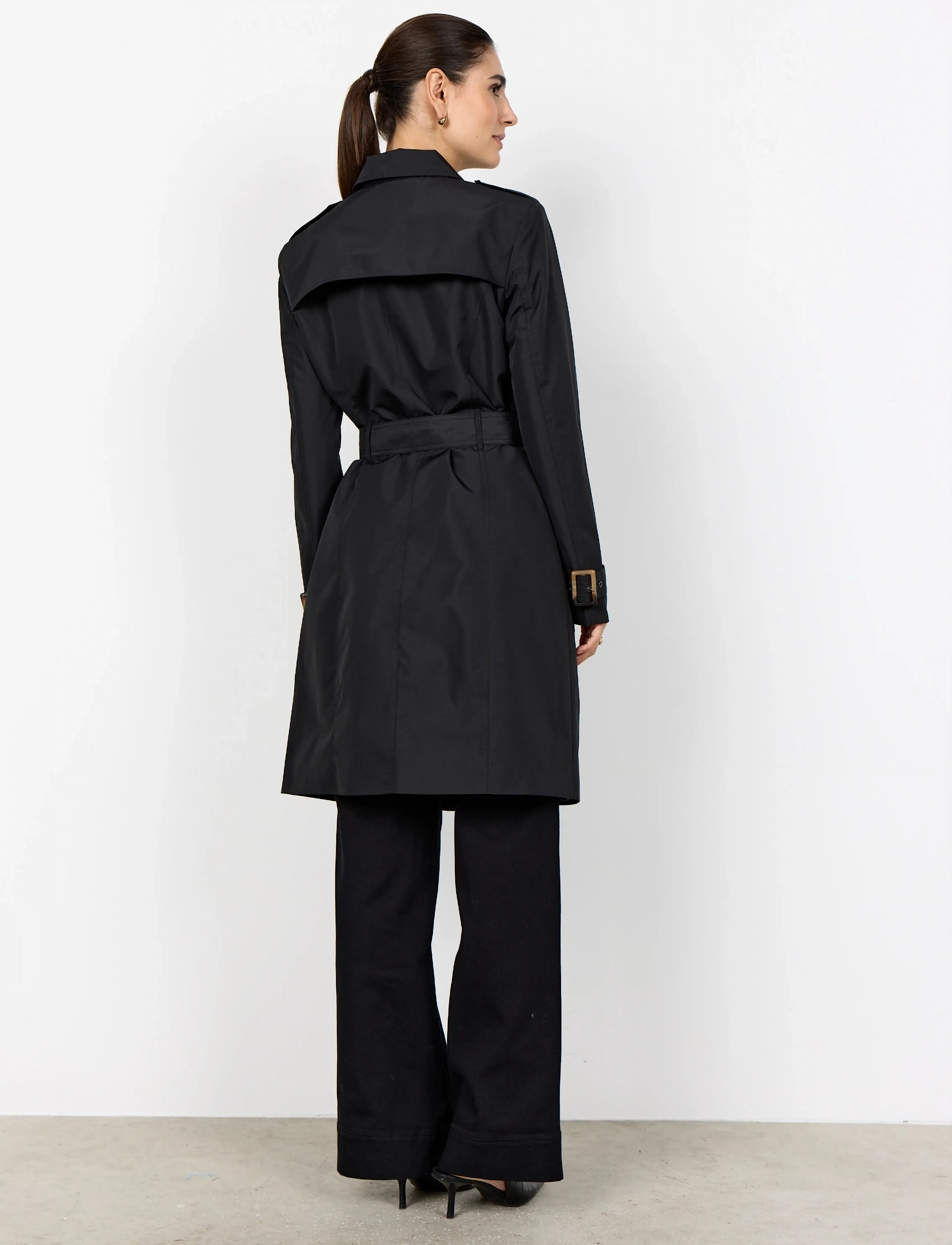 Soyaconcept - SC-SEVIN - trenchcoats - 9999 black - 4