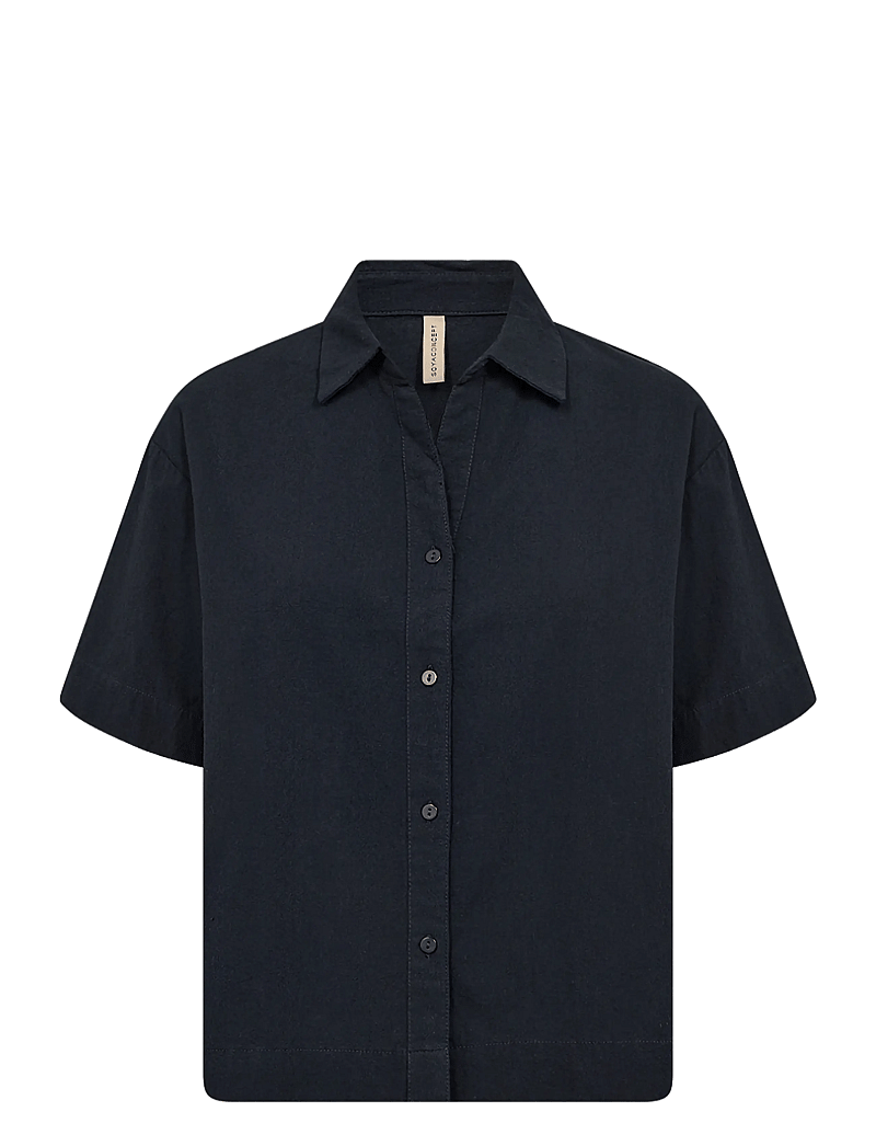 Soyaconcept - SC-CISSIE - kortærmede skjorter - 6910 navy - 1