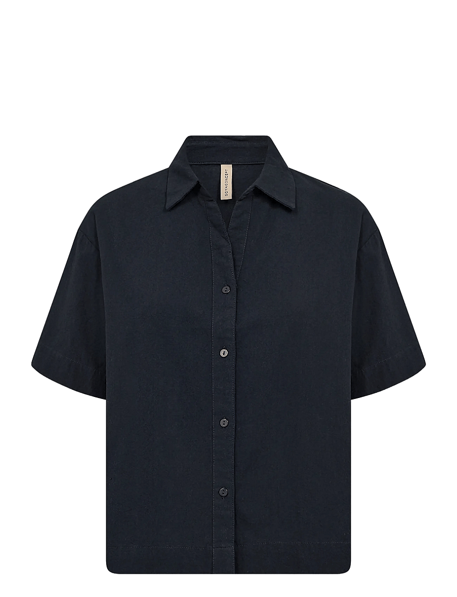 Soyaconcept - SC-CISSIE - lühikeste varrukatega särgid - 6910 navy - 1