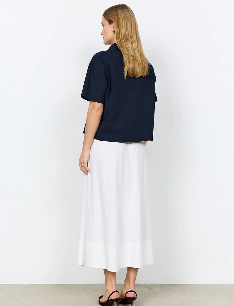 Soyaconcept - SC-CISSIE - kortærmede skjorter - 6910 navy - 3