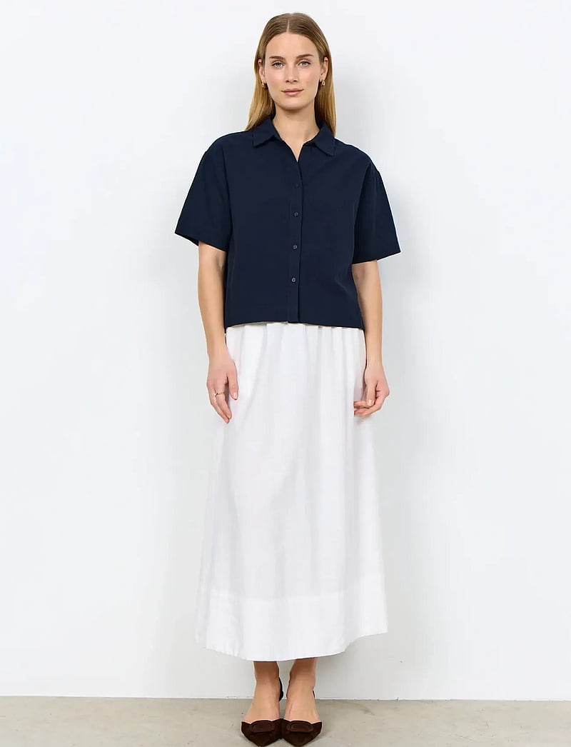 Soyaconcept - SC-CISSIE - kortærmede skjorter - 6910 navy - 4