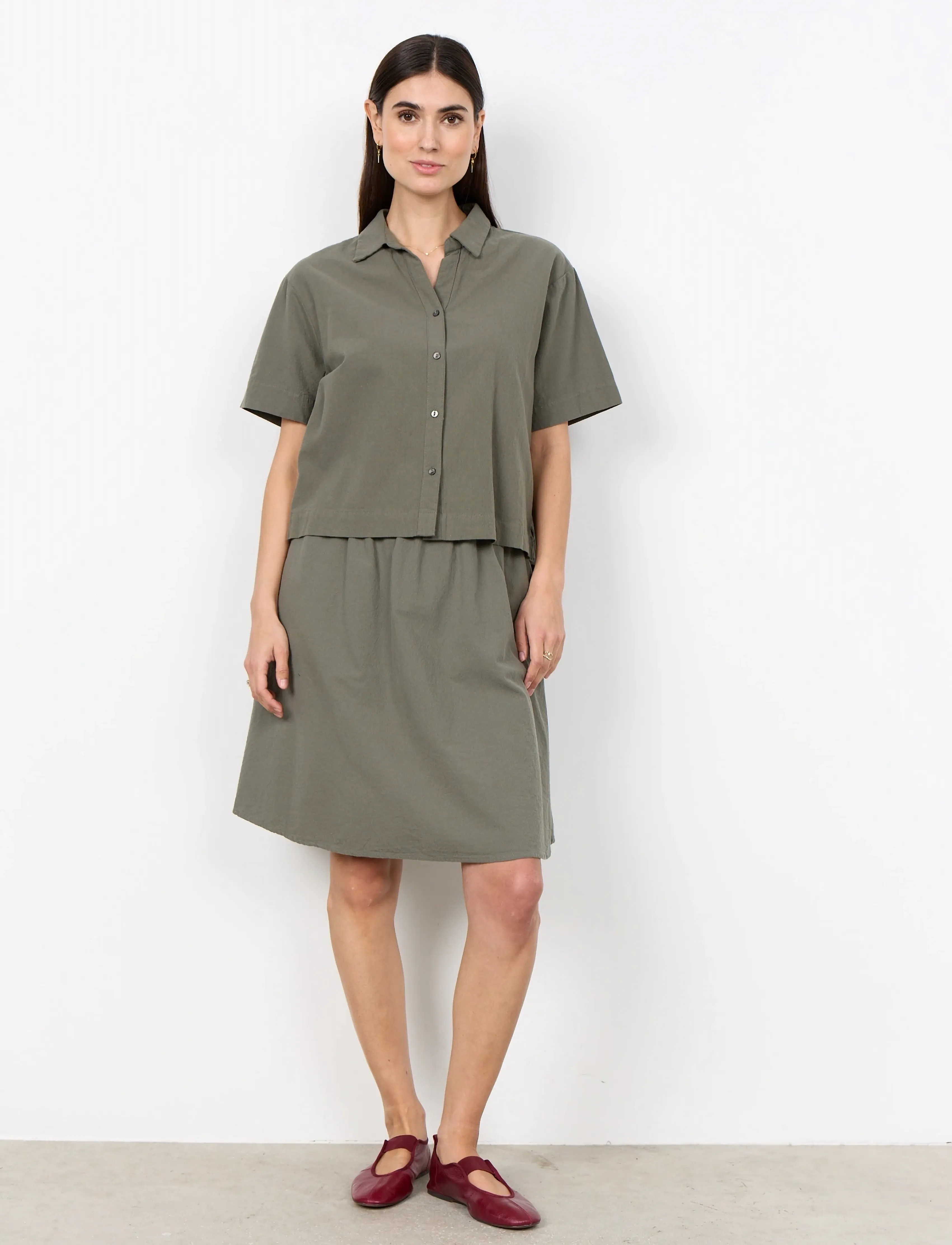 Soyaconcept - SC-CISSIE - lühikeste varrukatega särgid - 7390 misty - 3