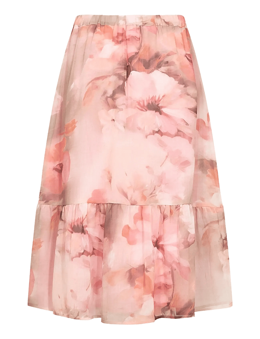 Soyaconcept - SC-CARMEN - midi kjolar - 4120c rose combi - 2