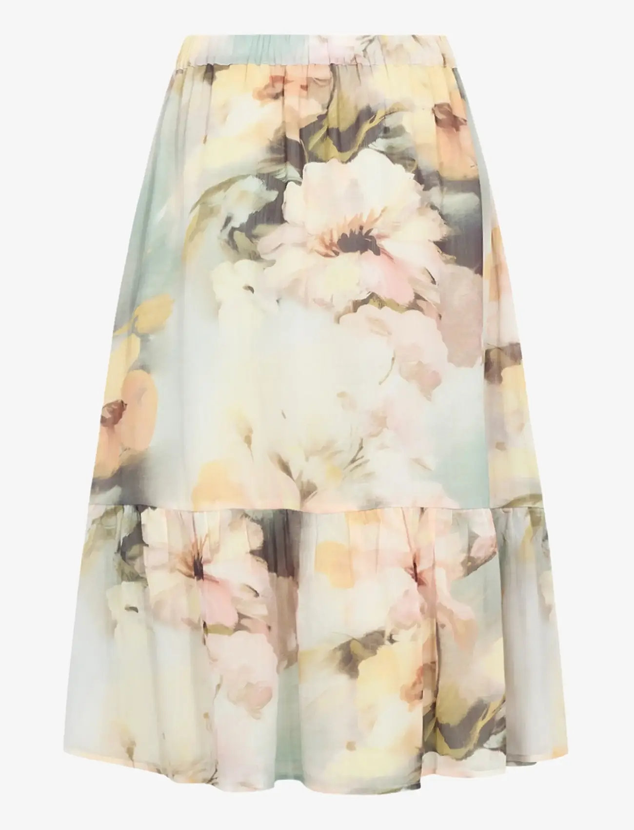 Soyaconcept - SC-CARMEN - midi kjolar - 7100c bok choy combi - 2