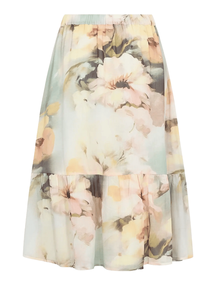 Soyaconcept - SC-CARMEN - midi-röcke - 7100c bok choy combi - 2