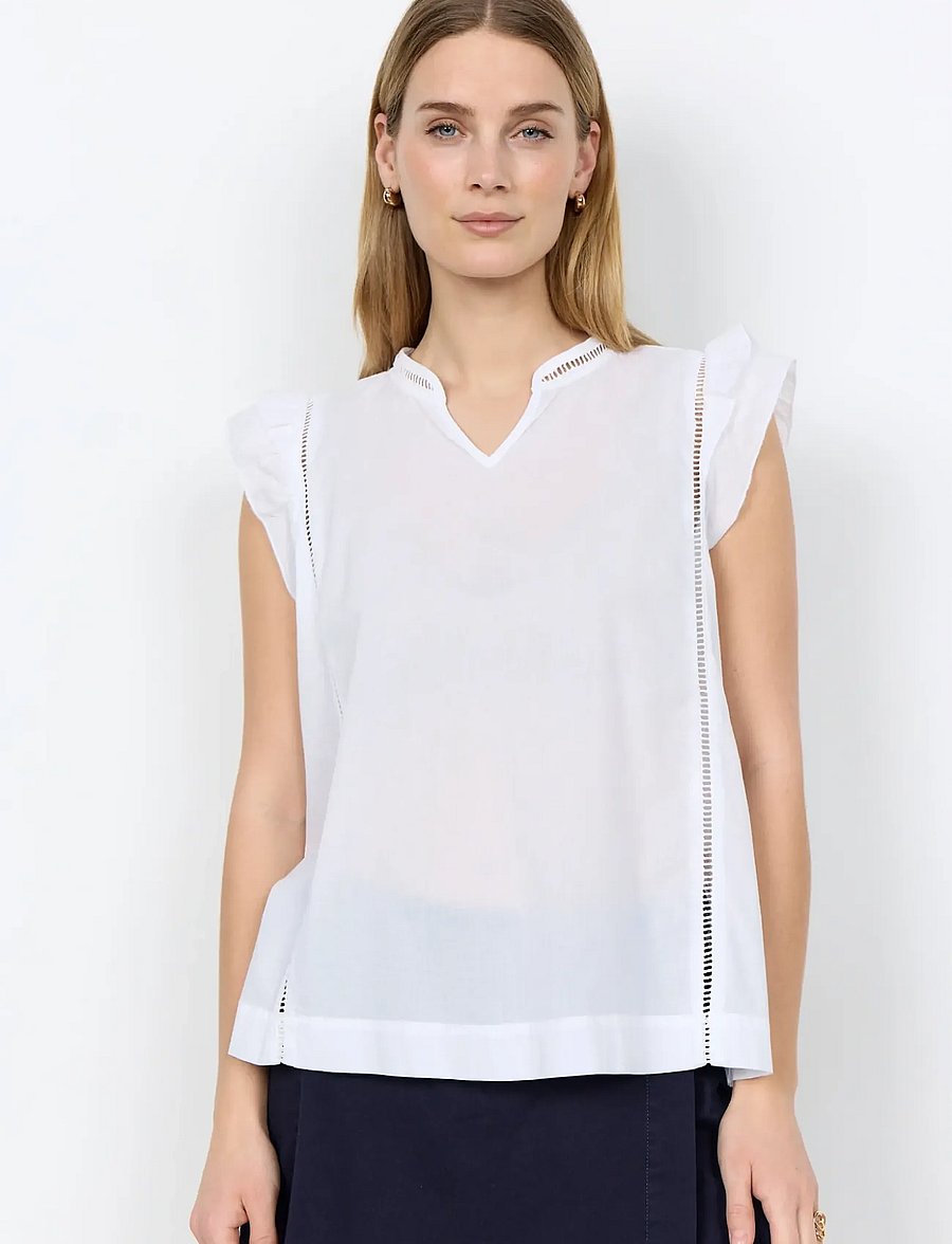 Soyaconcept - SC-CALISTE - blūzes bez piedurknēm - 1000 white - 0