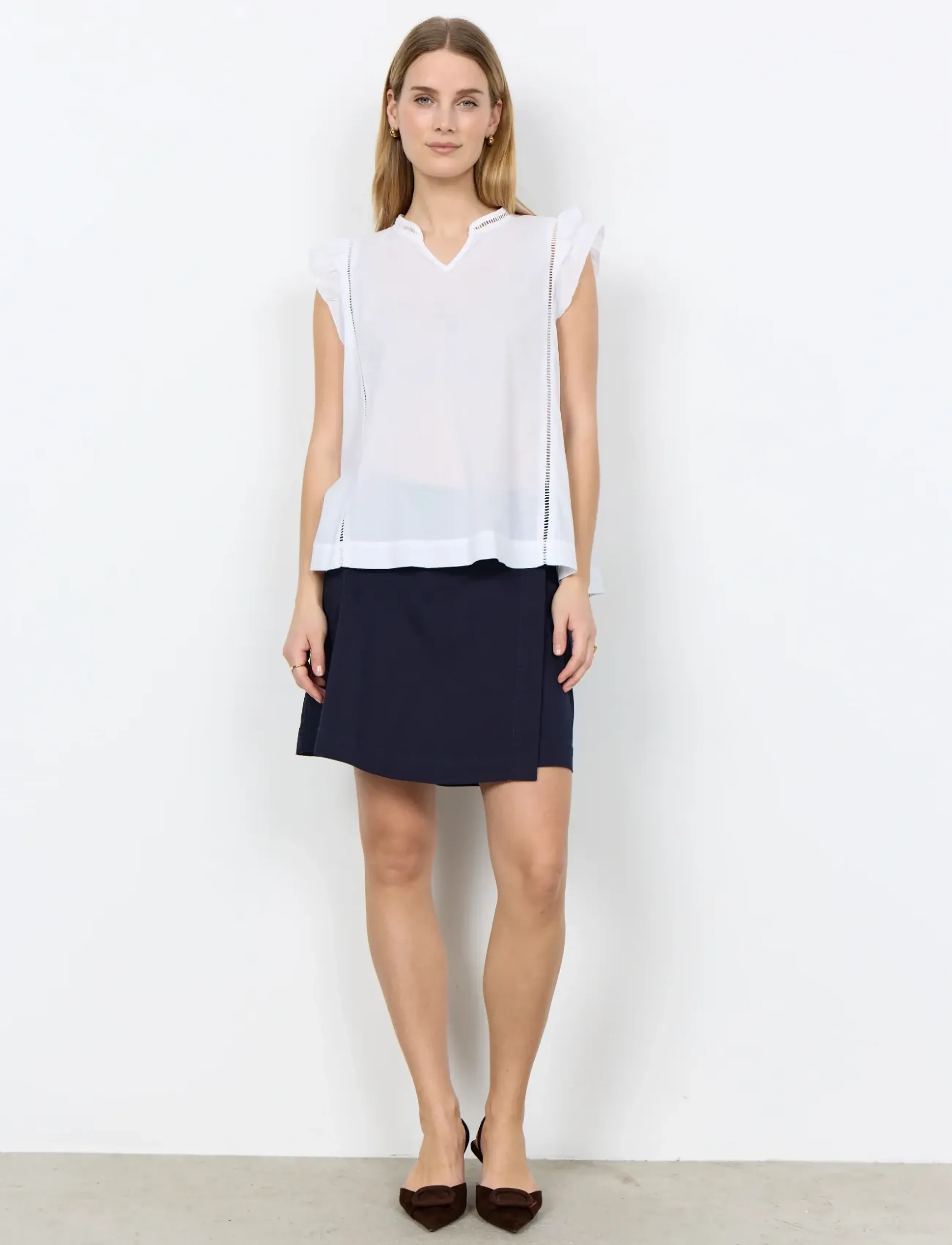 Soyaconcept - SC-CALISTE - blūzes bez piedurknēm - 1000 white - 4