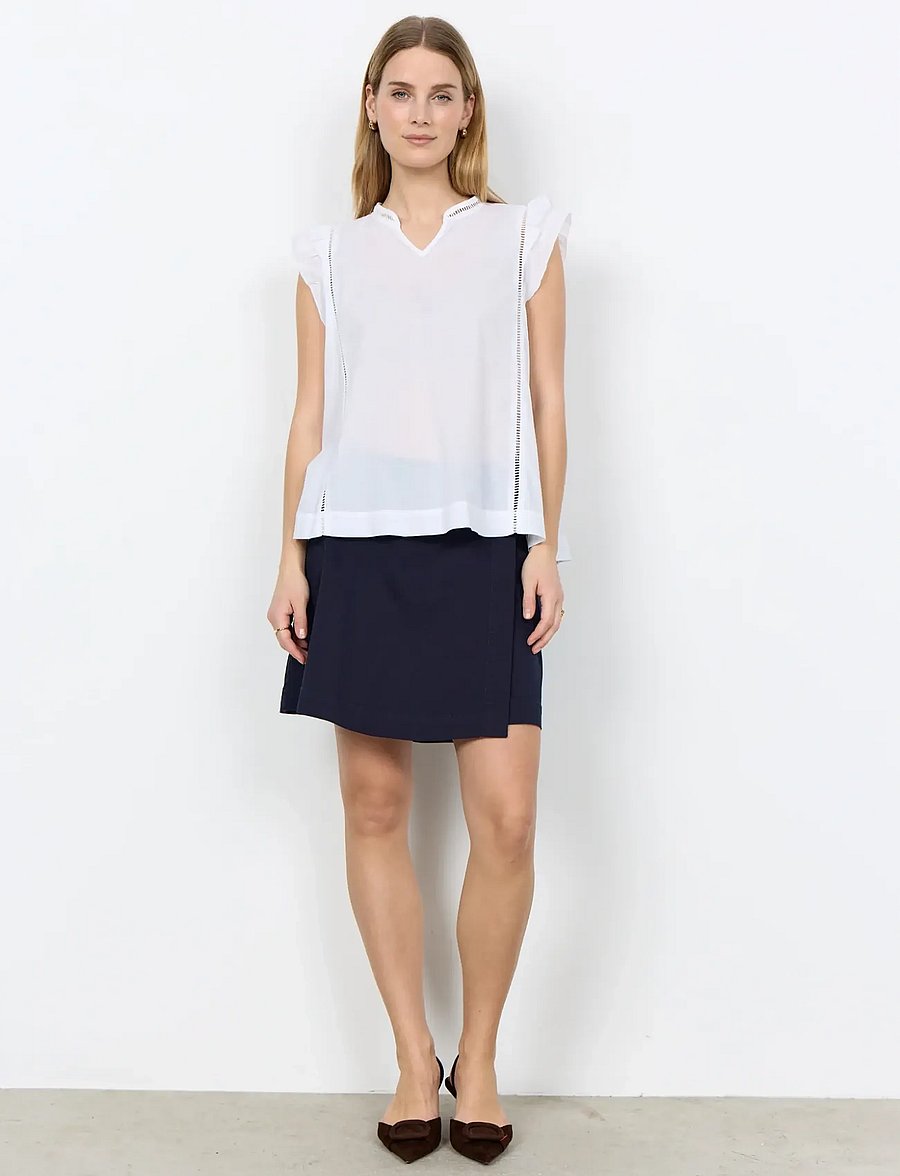 Soyaconcept - SC-CALISTE - blūzes bez piedurknēm - 1000 white - 4