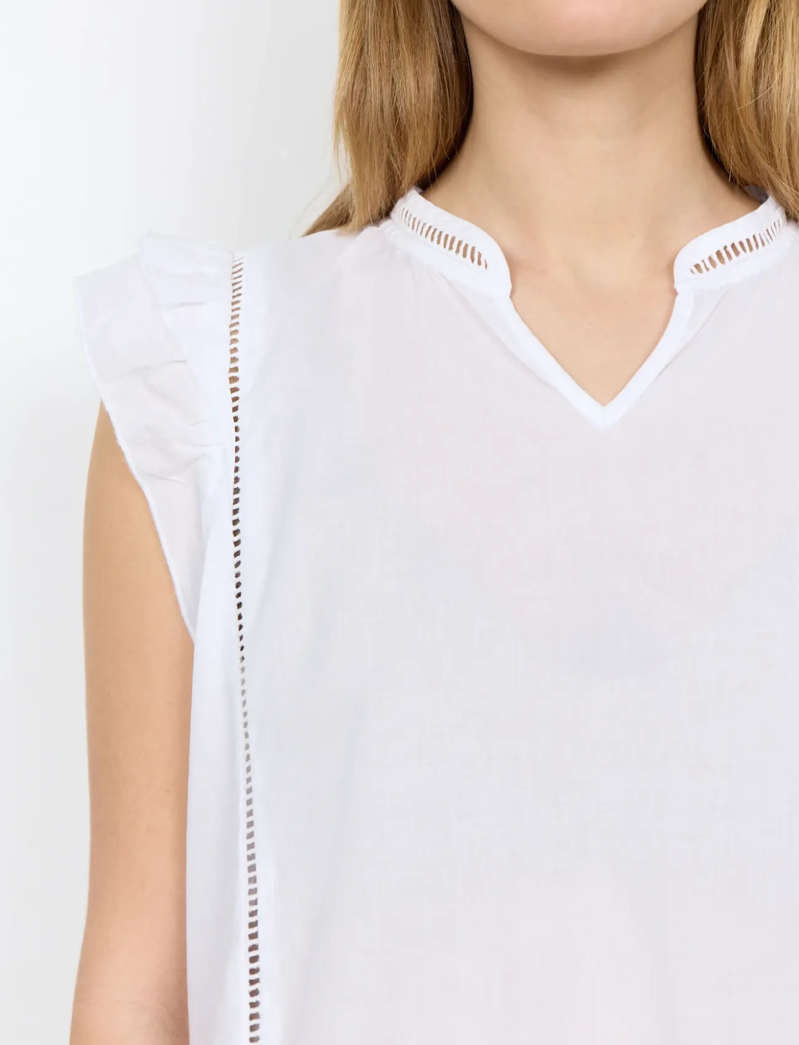 Soyaconcept - SC-CALISTE - blūzes bez piedurknēm - 1000 white - 5